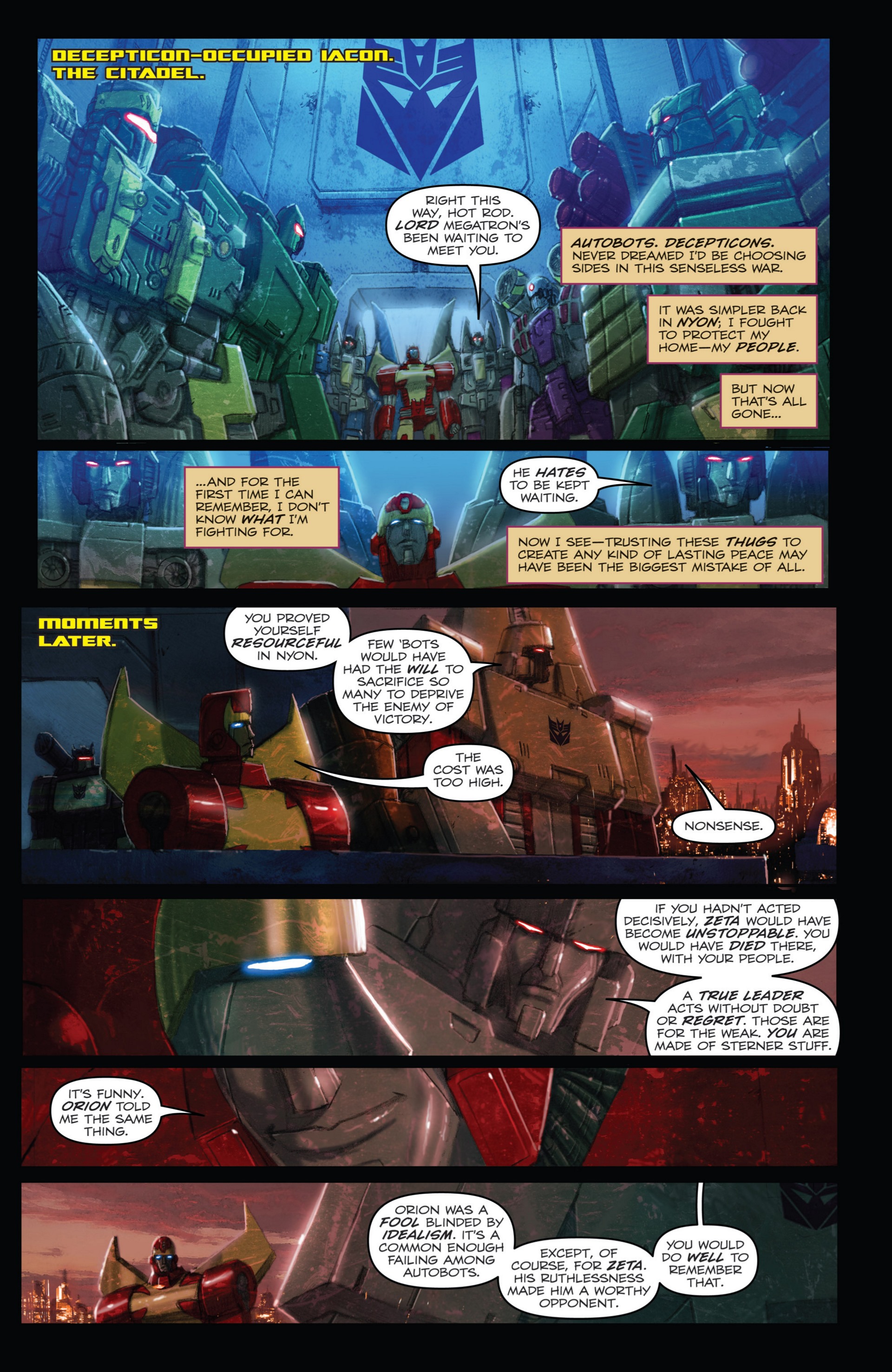 Read online Transformers: Autocracy comic -  Issue # Full - 89