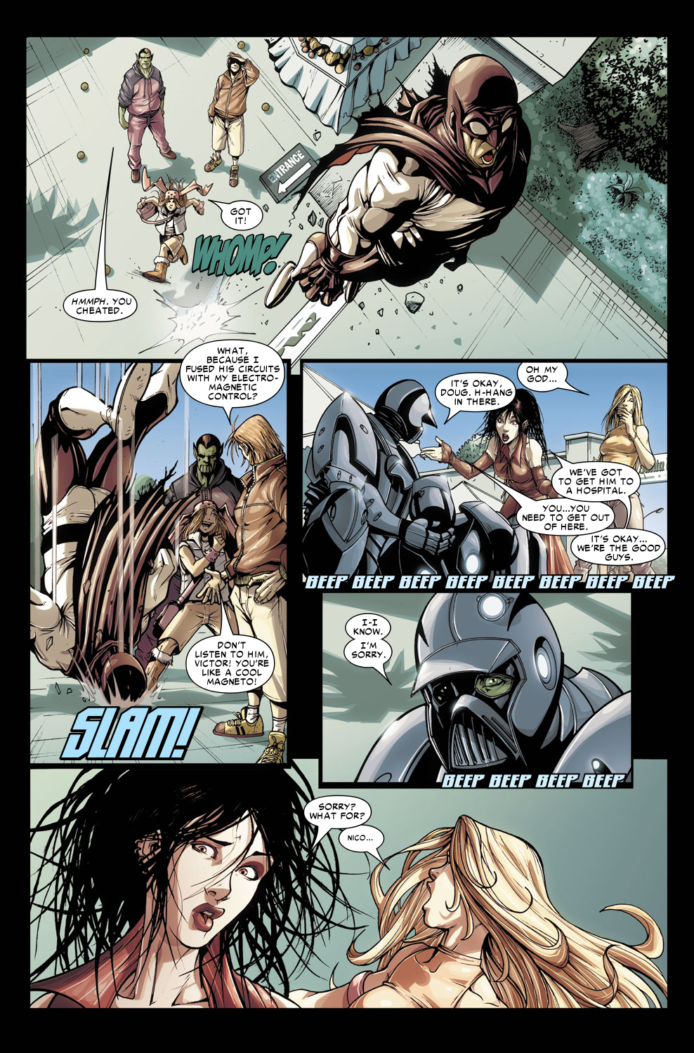 Read online Civil War: Young Avengers & Runaways comic -  Issue #1 - 10