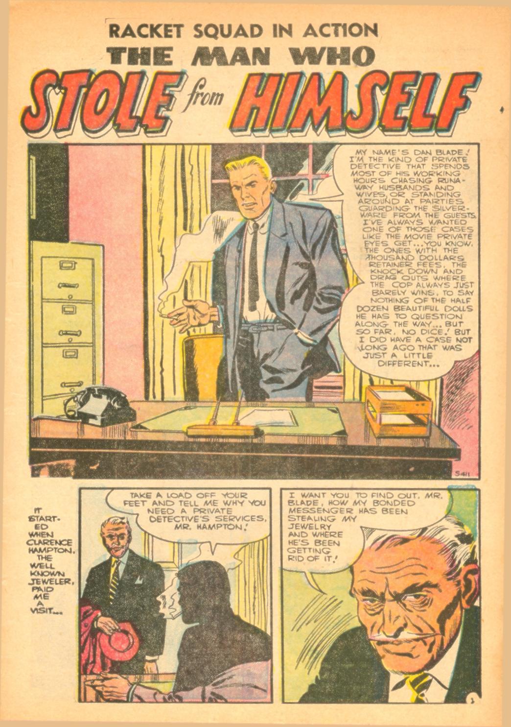 Read online Racket Squad in Action comic -  Issue #20 - 3