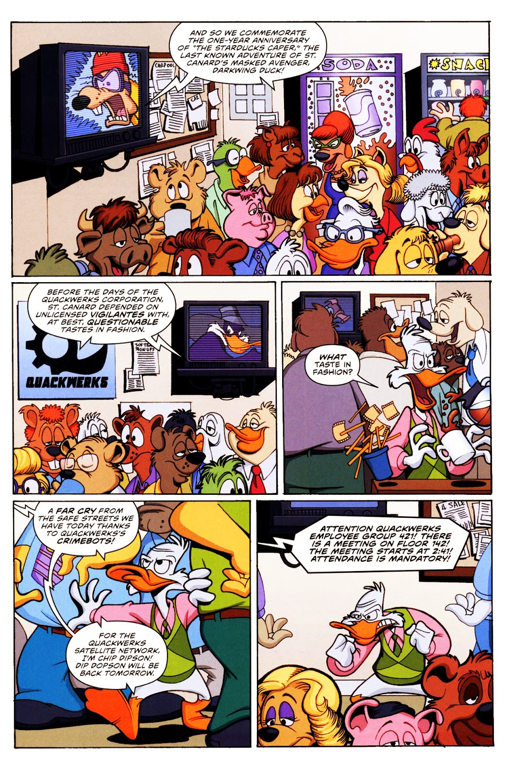 Chip 'n' Dale Rescue Rangers/Darkwing Duck Free Comic Book Day Edition issue Full - Page 5