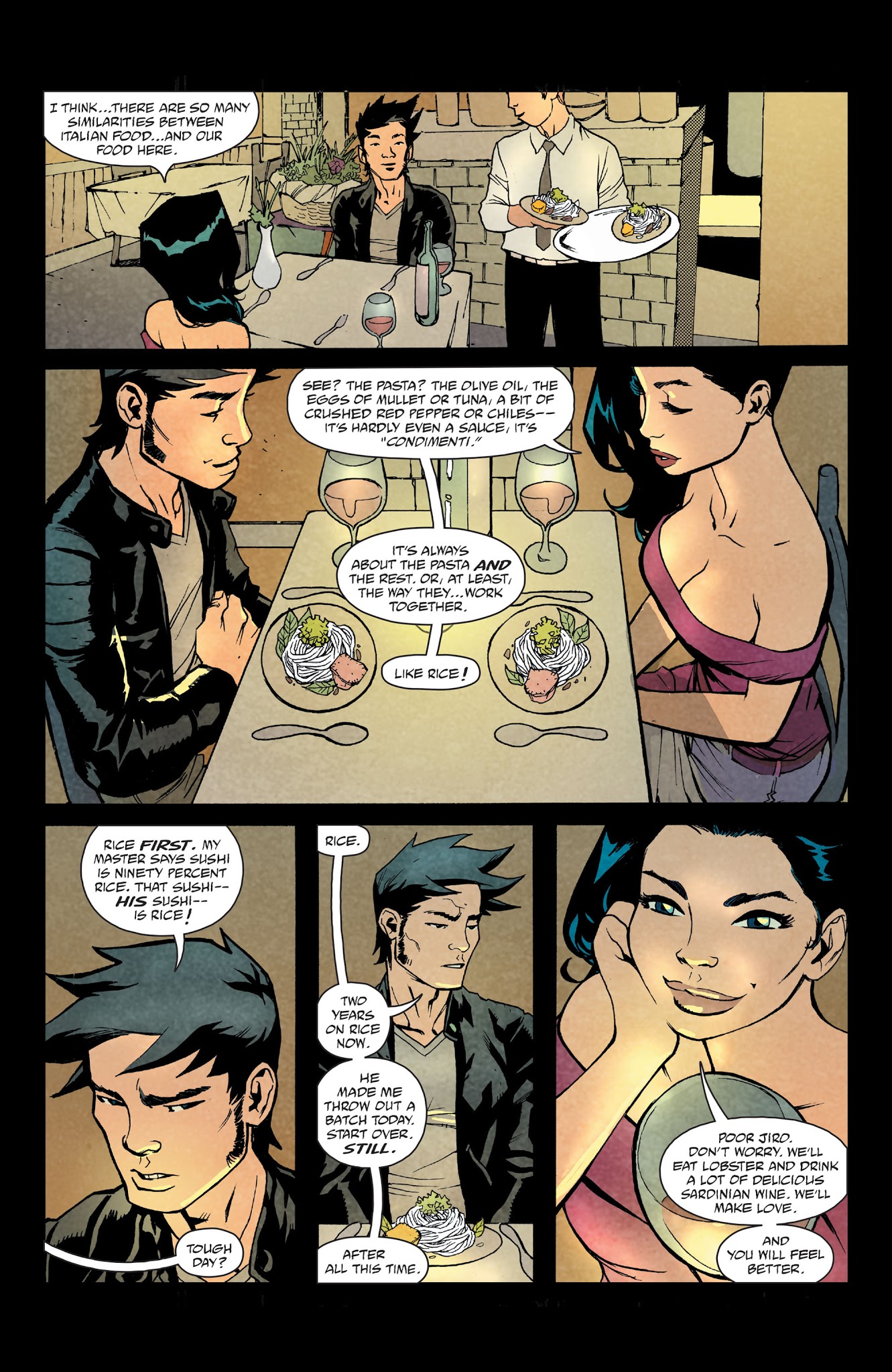 Read online Get Jiro!: Blood & Sushi comic -  Issue # TPB - 36