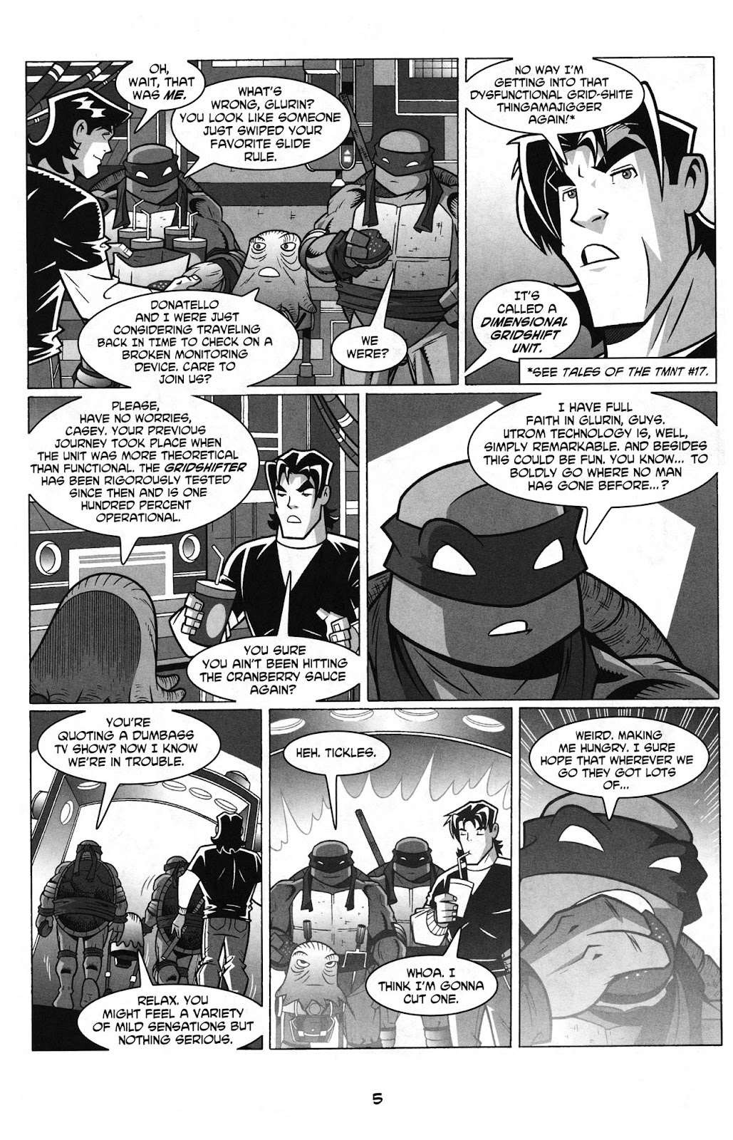 Tales of the TMNT issue 52 - Page 9