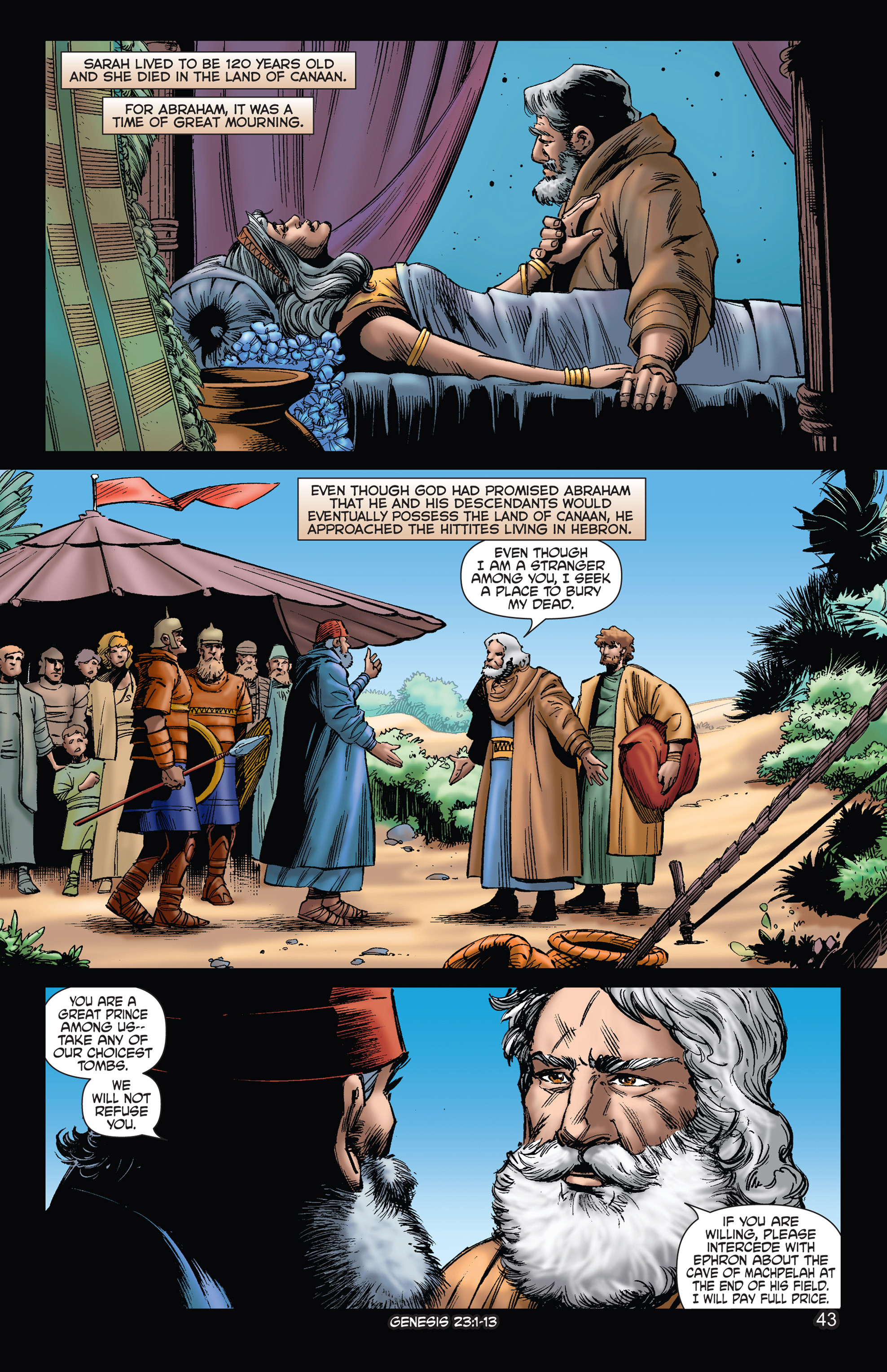 Read online The Kingstone Bible comic -  Issue #2 - 47