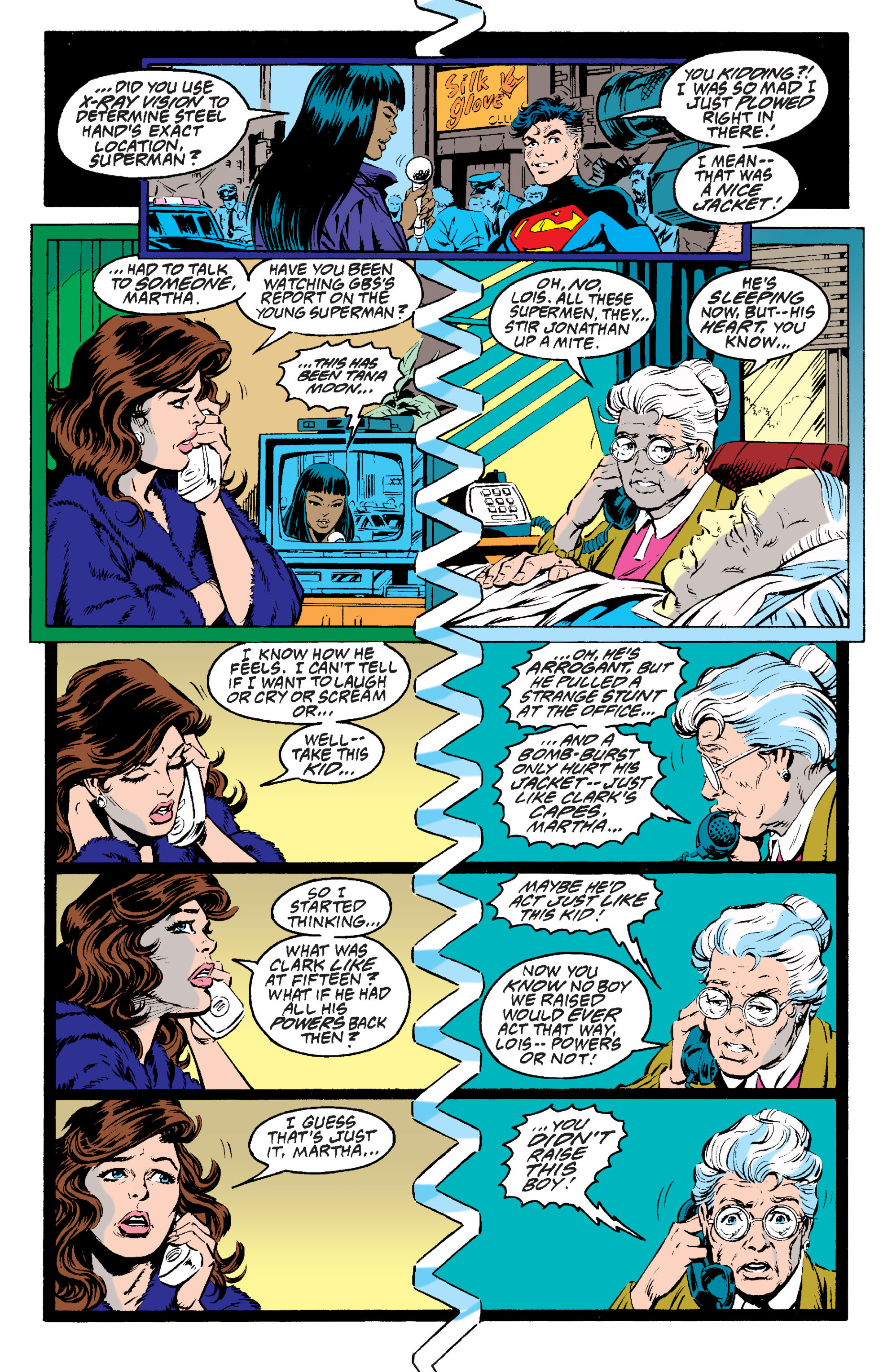 Read online Superman: The Death and Return of Superman Omnibus comic -  Issue # TPB (Part 7) - 56