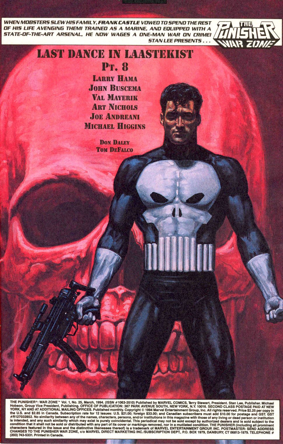 Read online The Punisher War Zone comic -  Issue #25 - 2