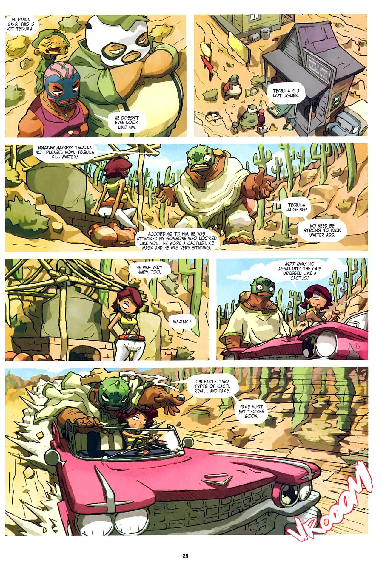 Read online Lucha Libre comic -  Issue #4 - 27