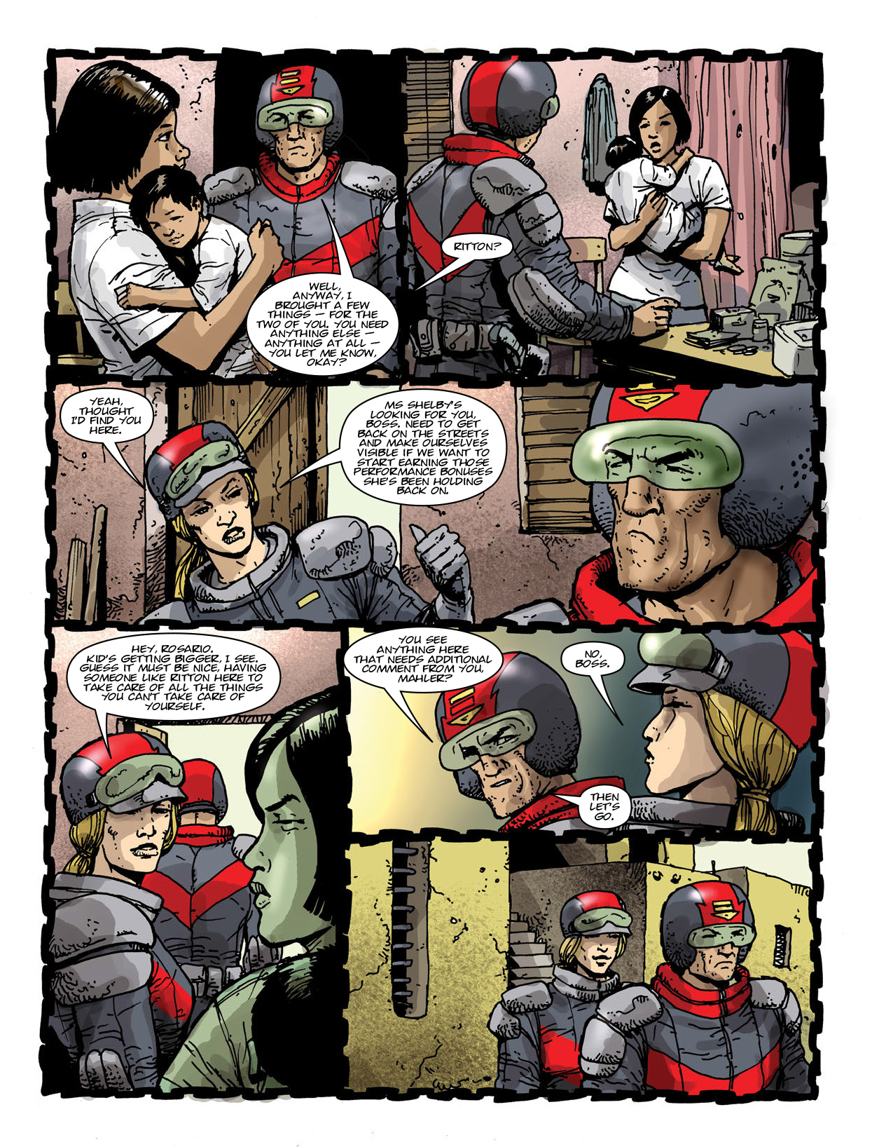 Read online Judge Dredd Megazine (Vol. 5) comic -  Issue #361 - 9