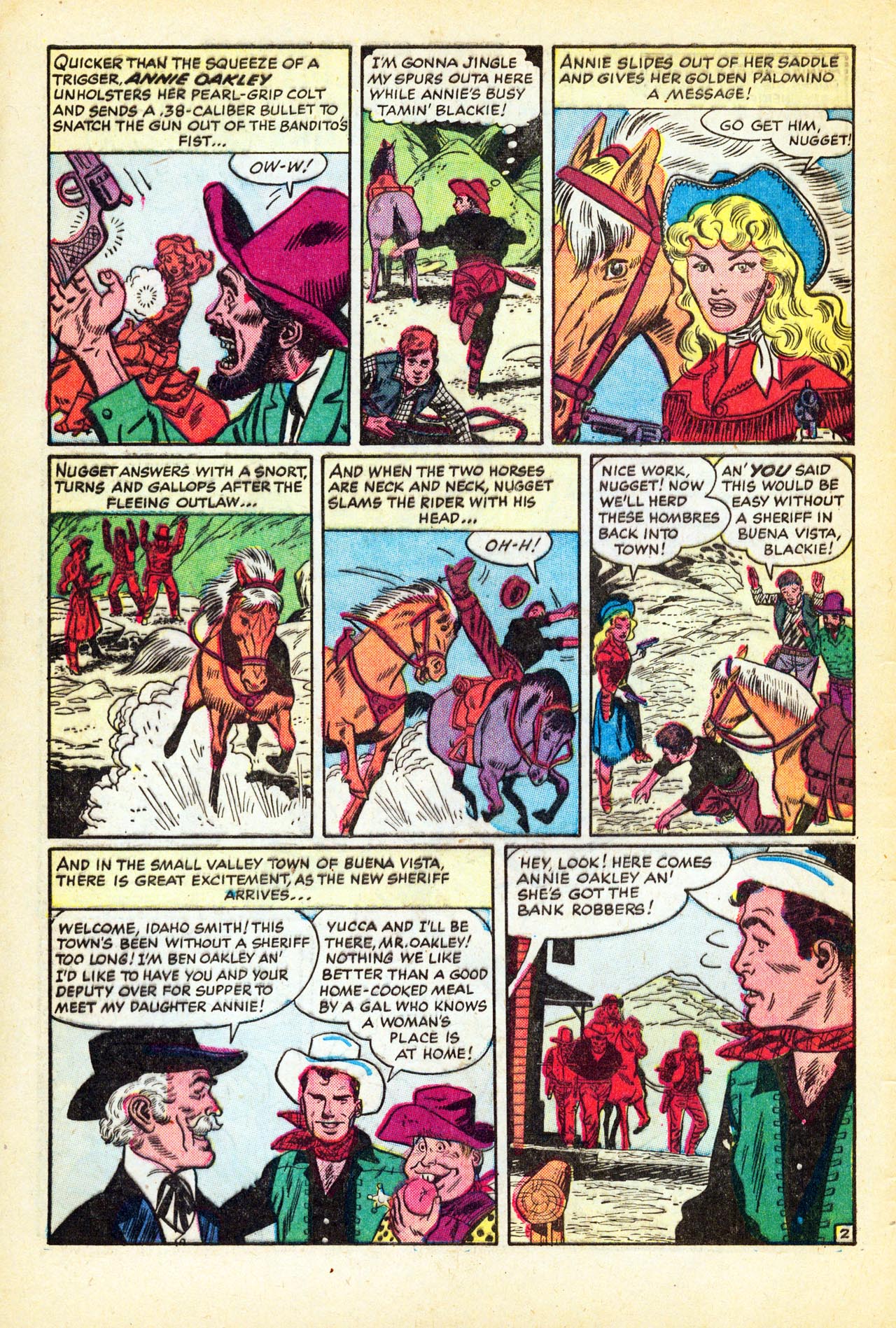 Read online Annie Oakley comic -  Issue #5 - 4