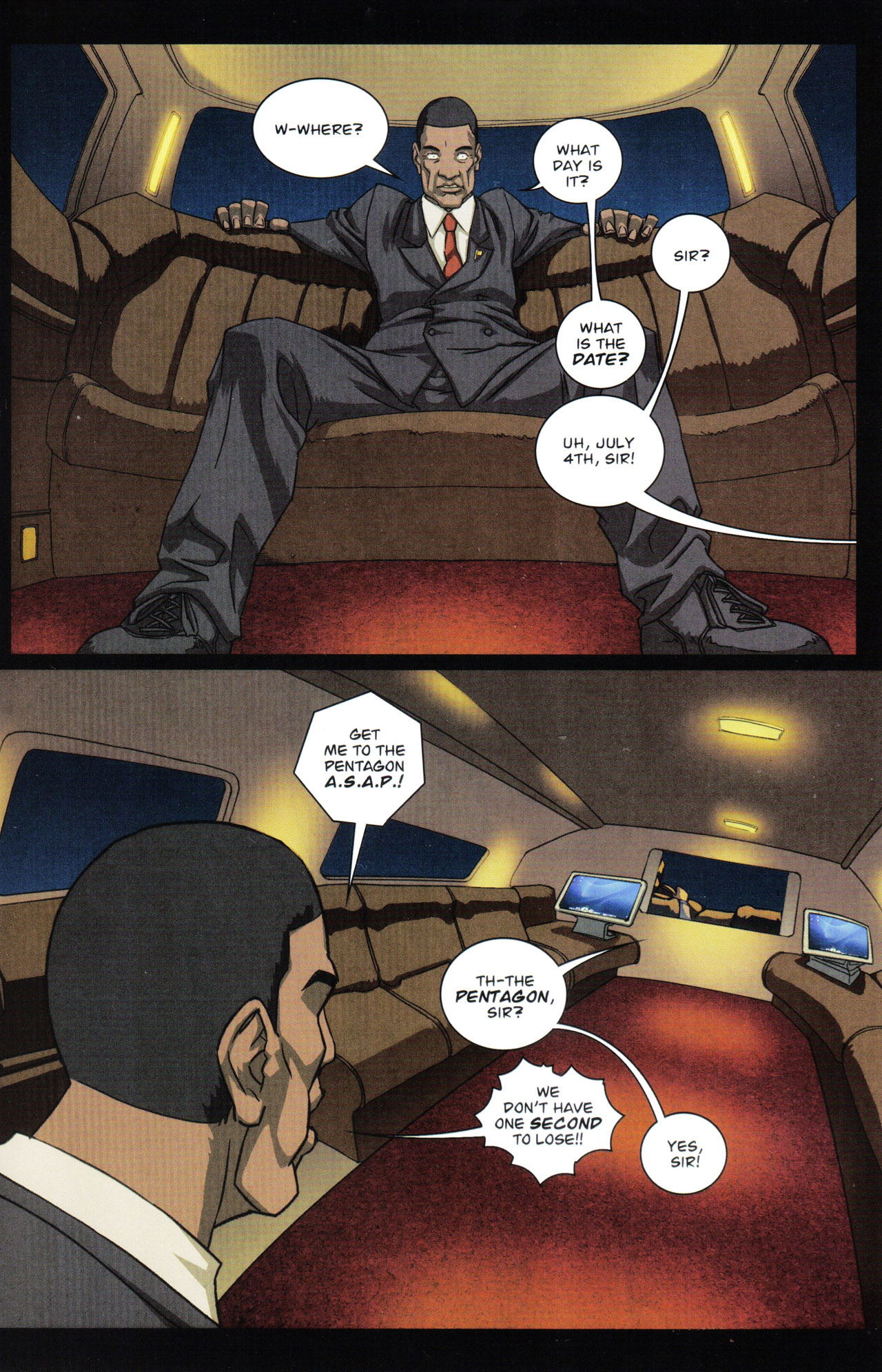 Read online President Evil comic -  Issue #4 - 23