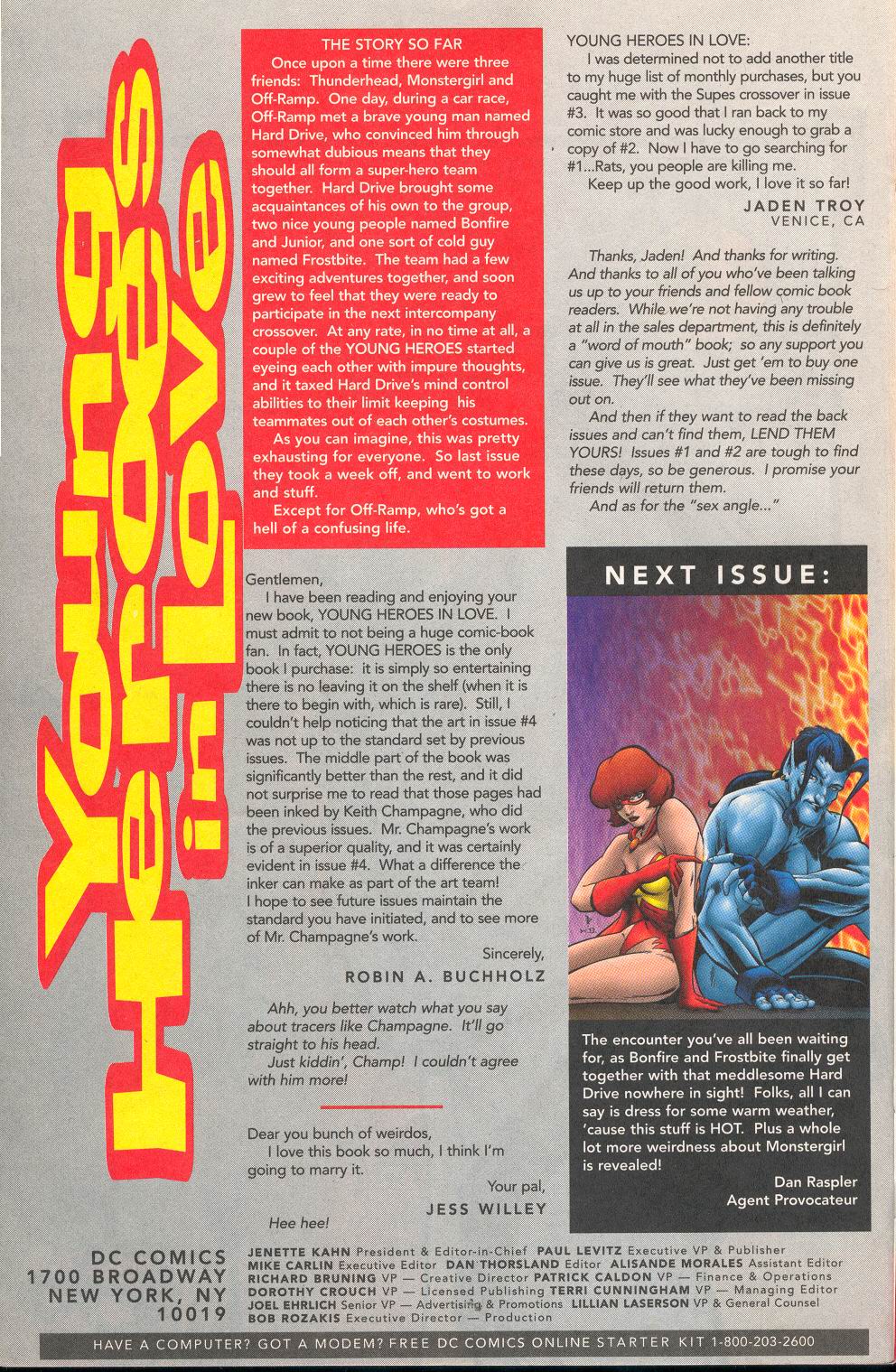 Read online Young Heroes in Love comic -  Issue #8 - 25