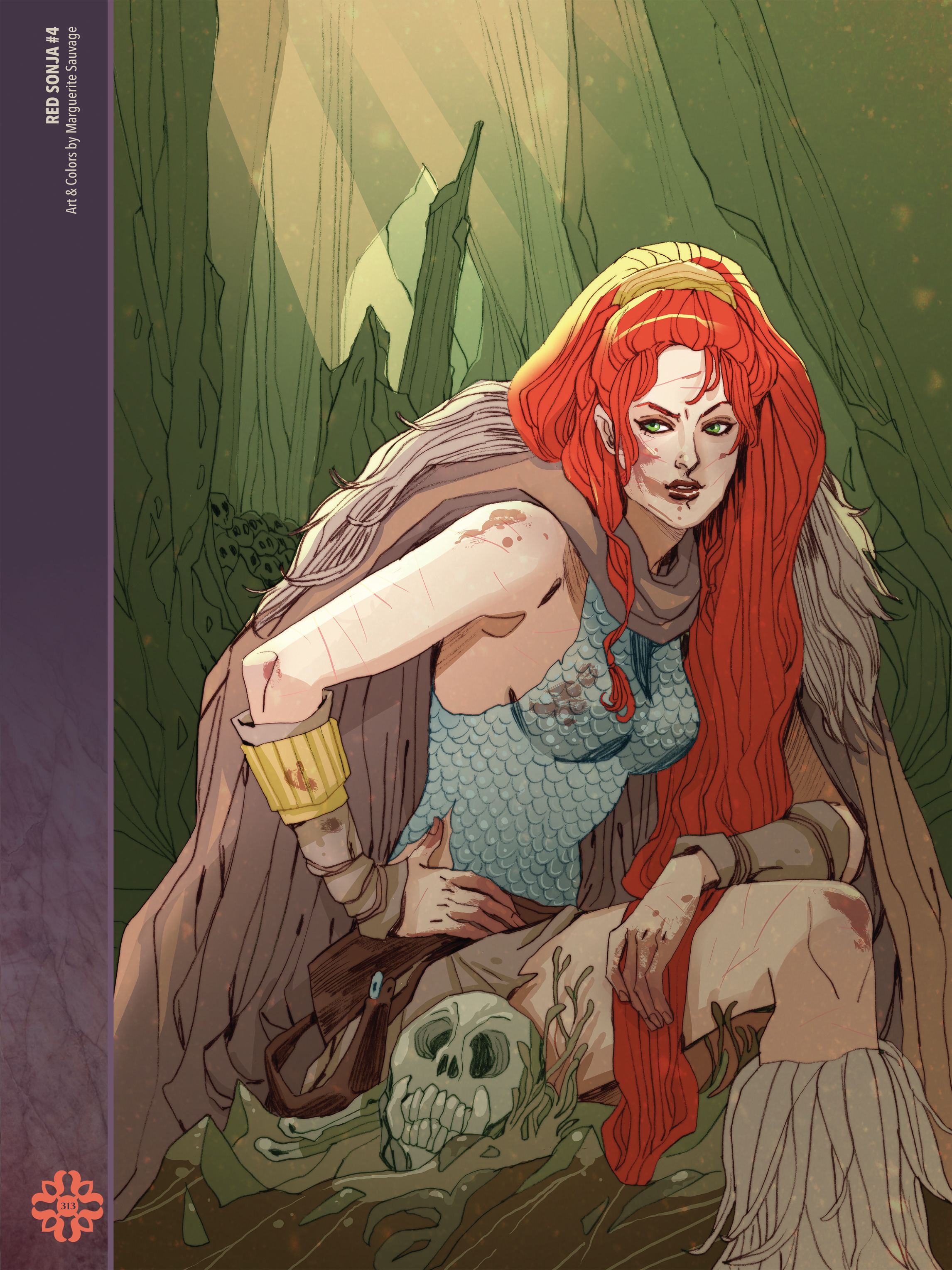 Read online The Art of Red Sonja comic -  Issue # TPB 2 (Part 4) - 14