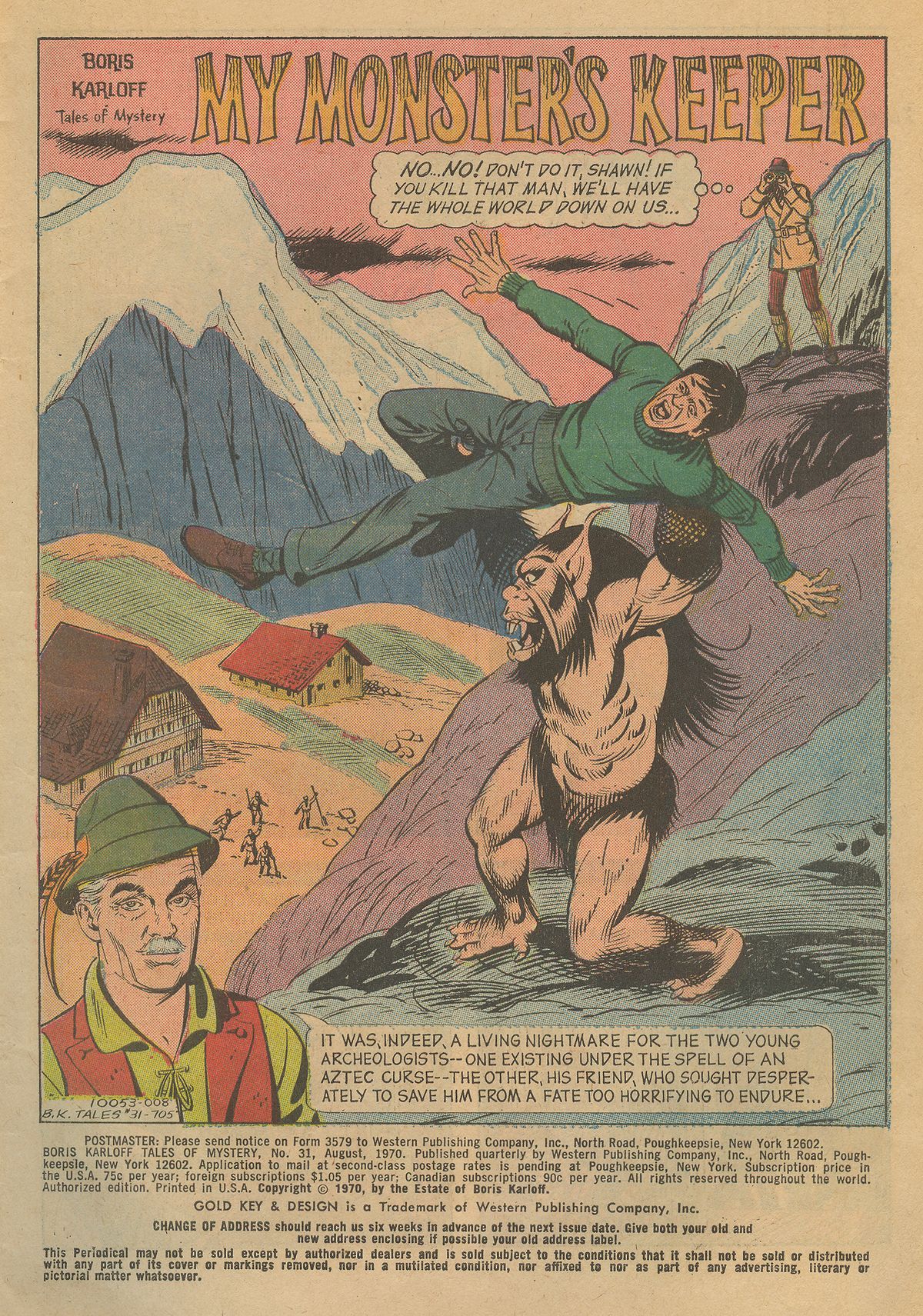 Read online Boris Karloff Tales of Mystery comic -  Issue #31 - 3
