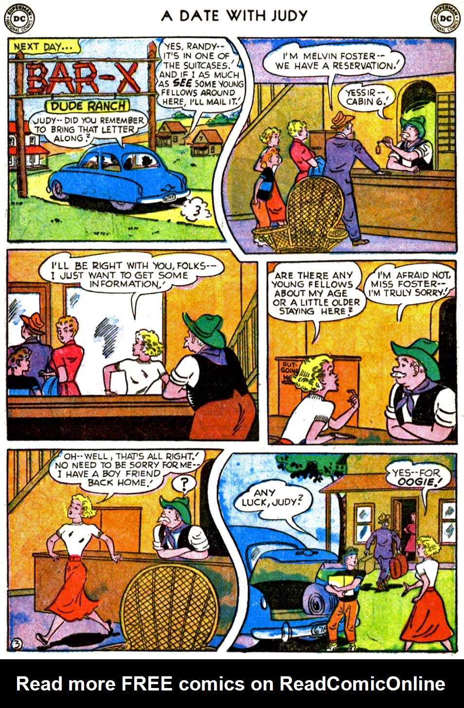 Read online A Date with Judy comic -  Issue #29 - 36