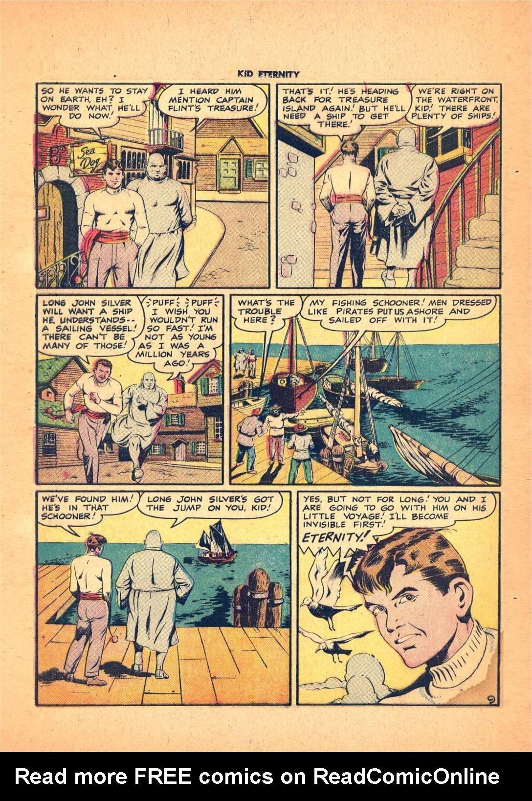 Read online Kid Eternity (1946) comic -  Issue #7 - 44