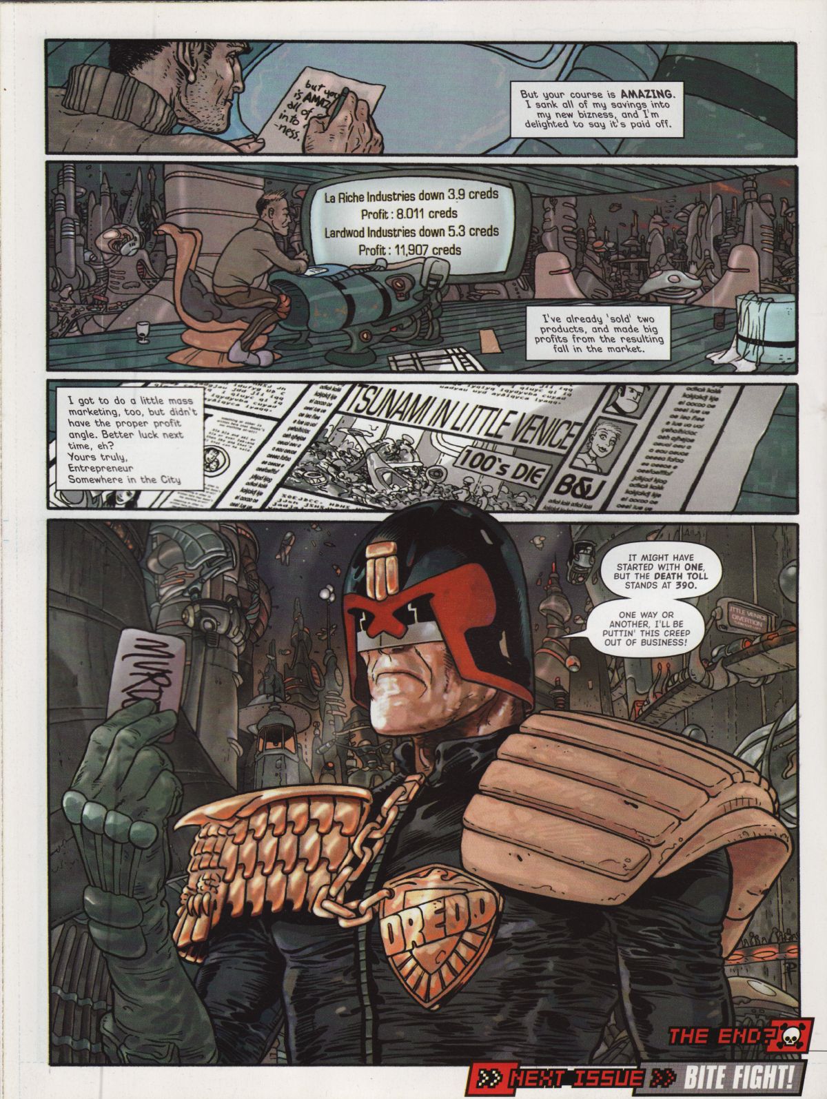 Read online Judge Dredd Megazine (Vol. 5) comic -  Issue #223 - 16