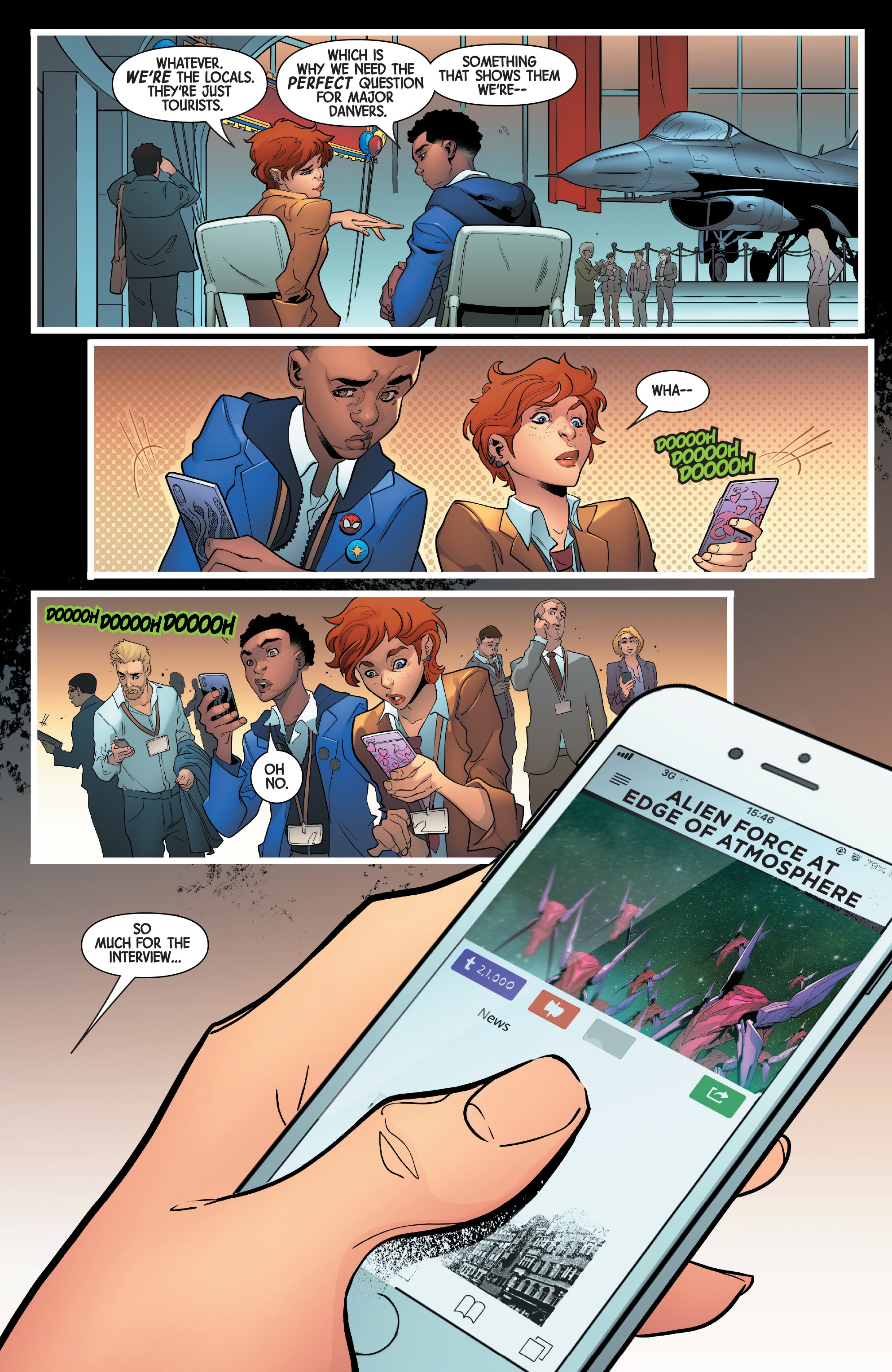 Read online Captain Marvel: Braver & Mightier comic -  Issue #1 - 6
