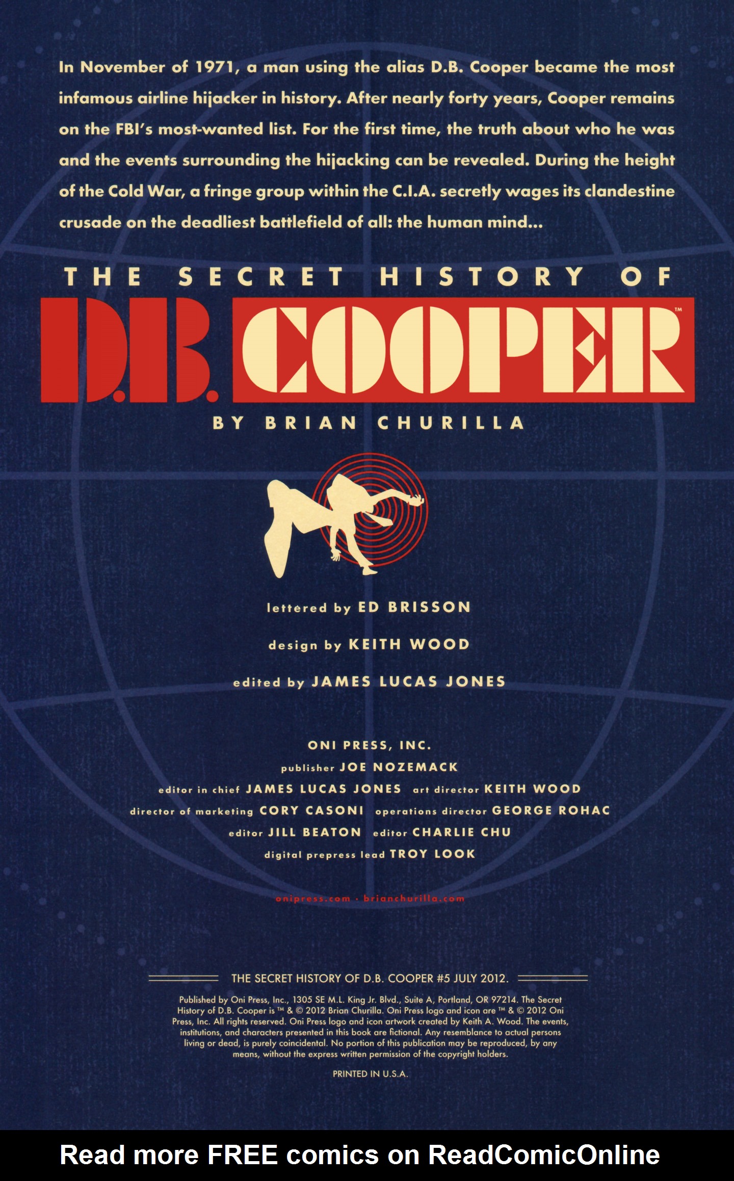 Read online The Secret History of D.B. Cooper comic -  Issue #5 - 2