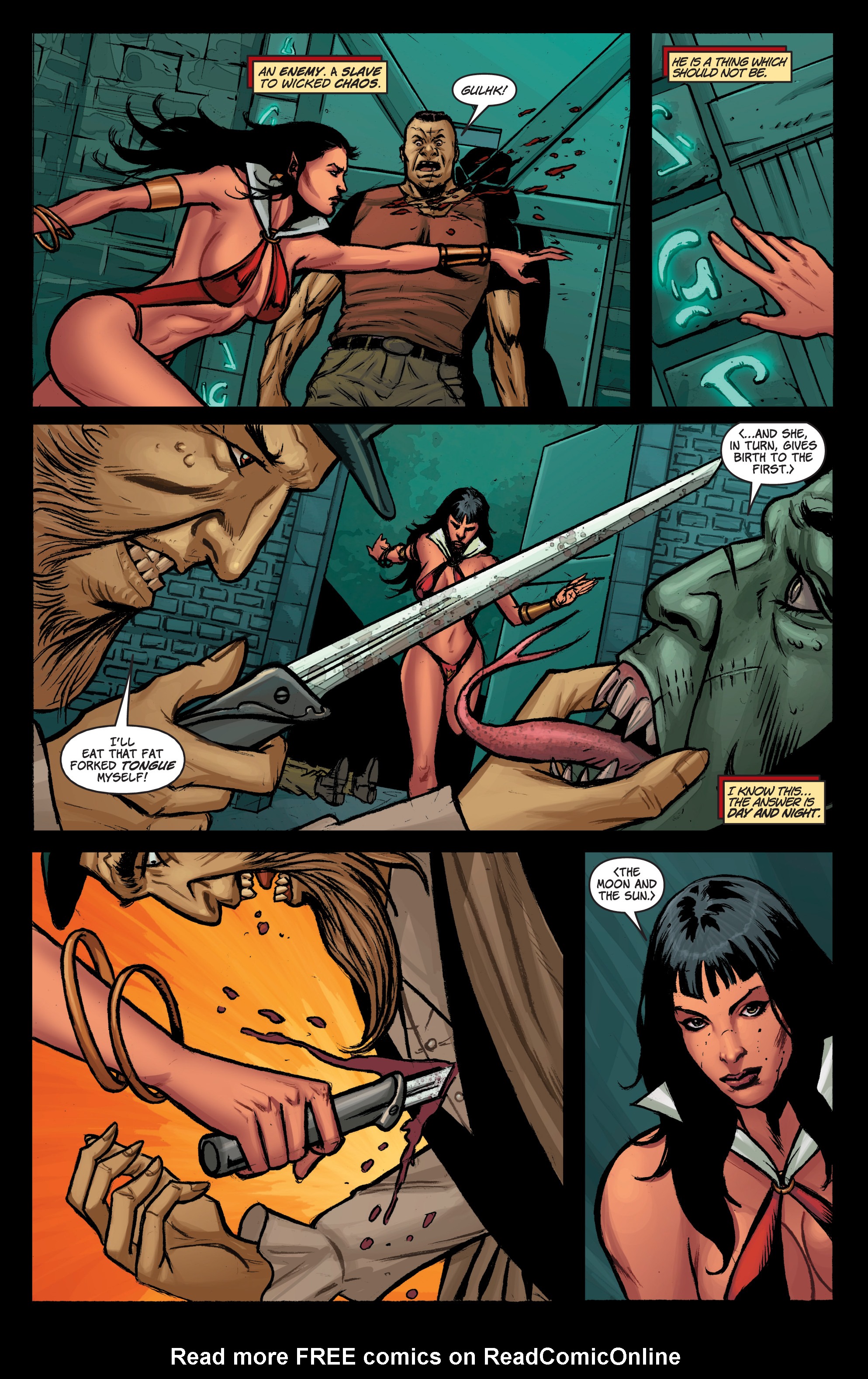 Read online Vampirella: The Dynamite Years Omnibus comic -  Issue # TPB 4 (Part 4) - 50