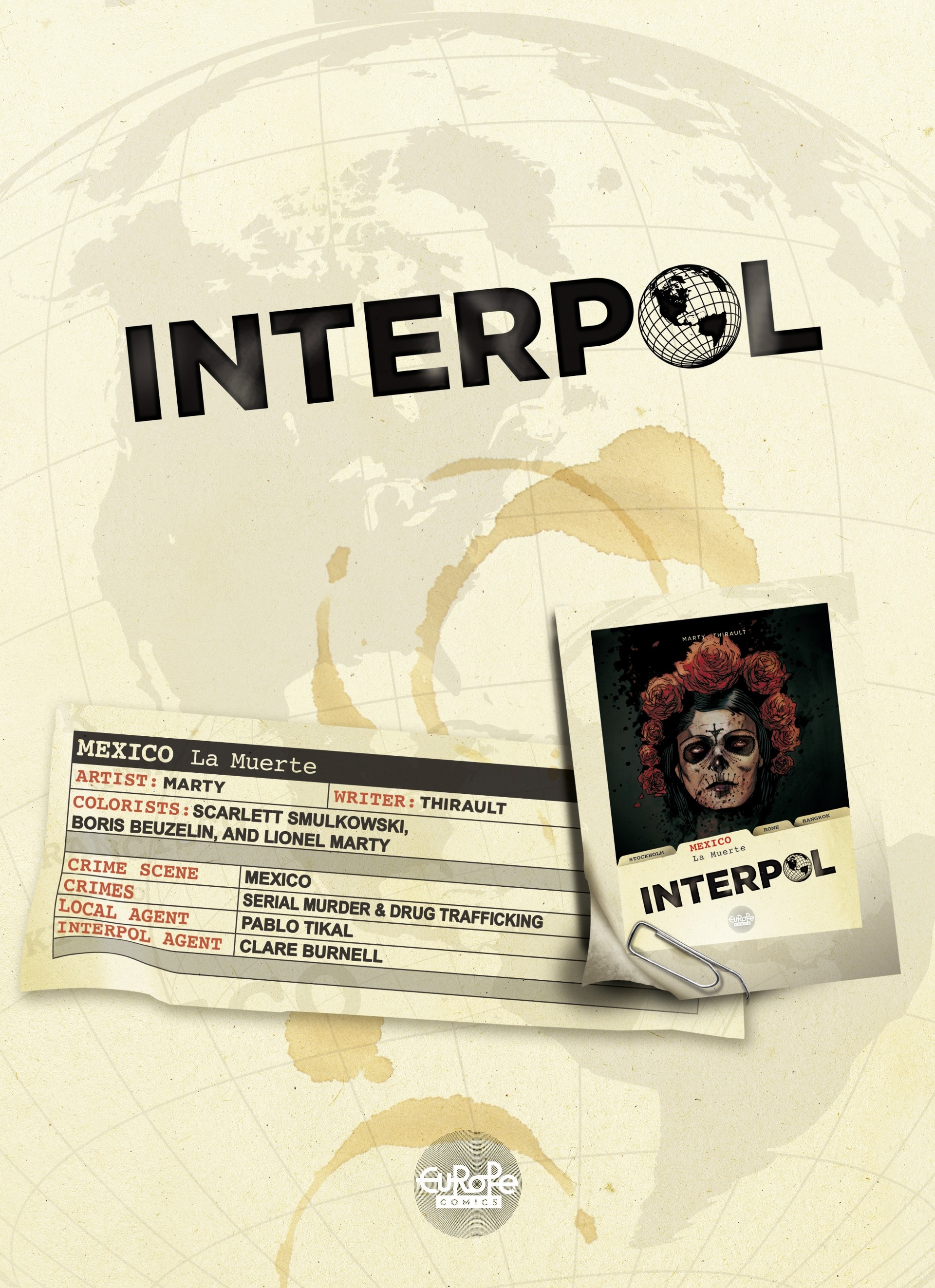 Read online Interpol comic -  Issue #1 - 2