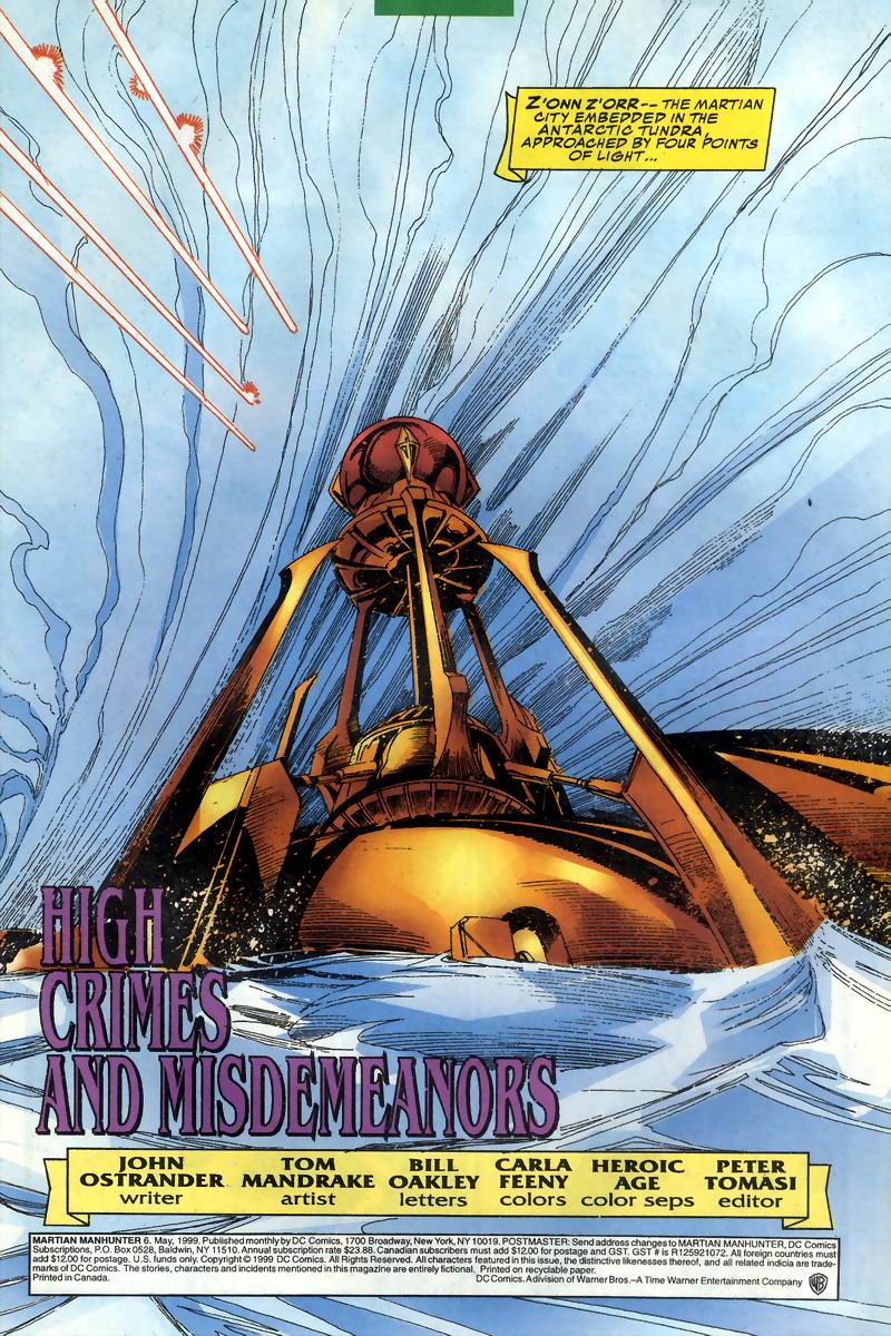 Read online Martian Manhunter (1998) comic -  Issue #6 - 2