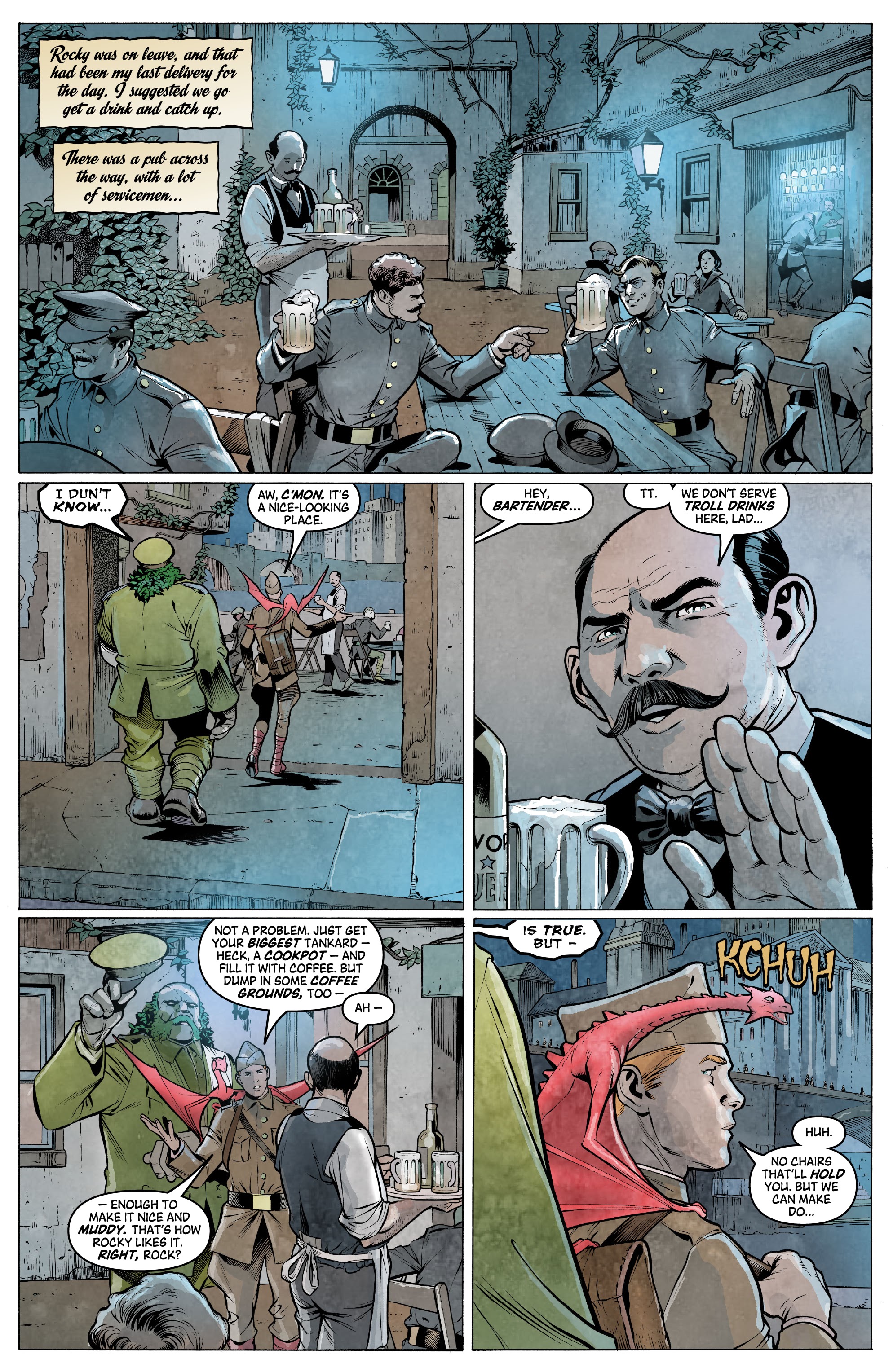 Read online Arrowsmith: Behind Enemy Lines comic -  Issue #1 - 13