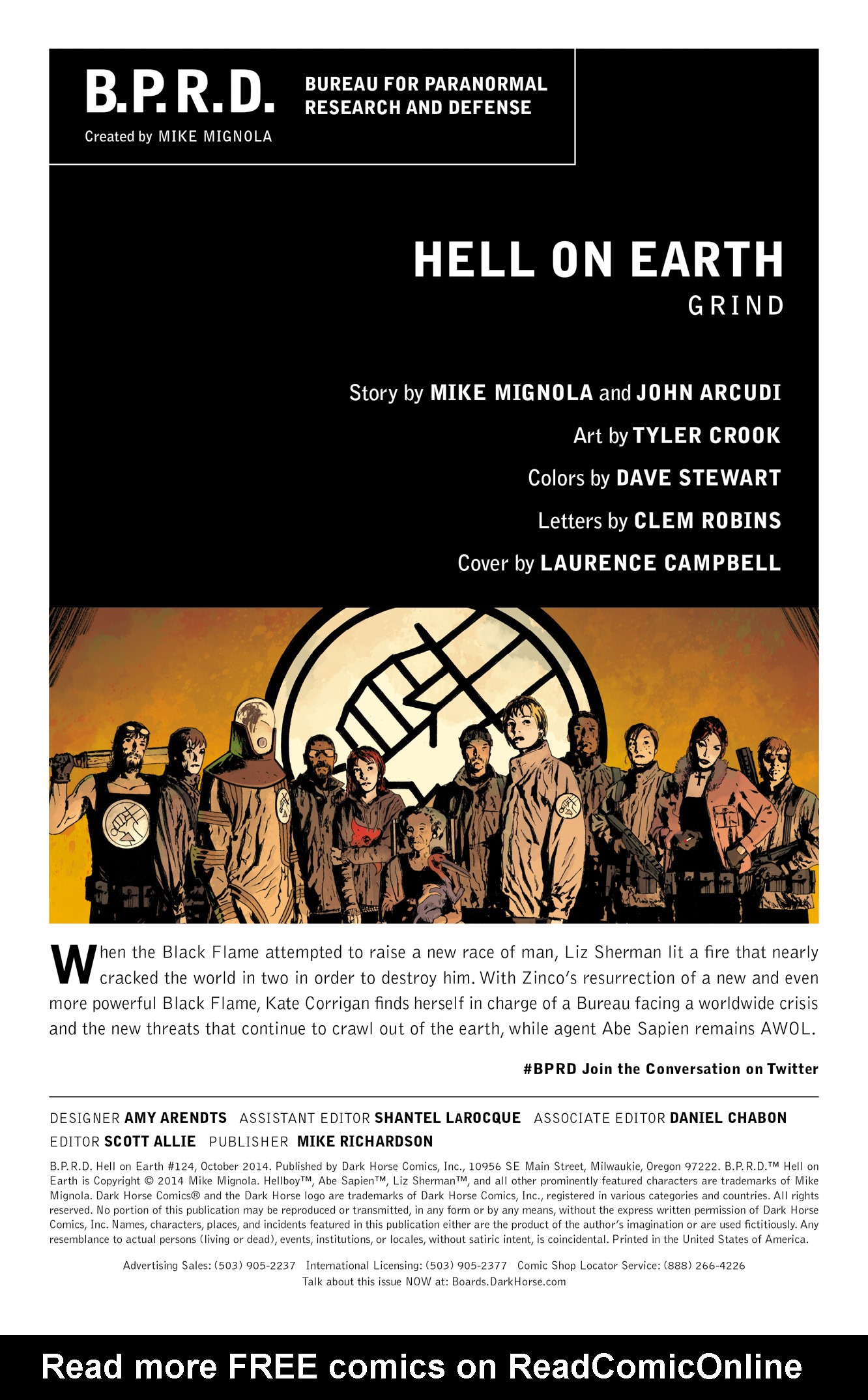 Read online B.P.R.D. Hell on Earth comic -  Issue #124 - 2
