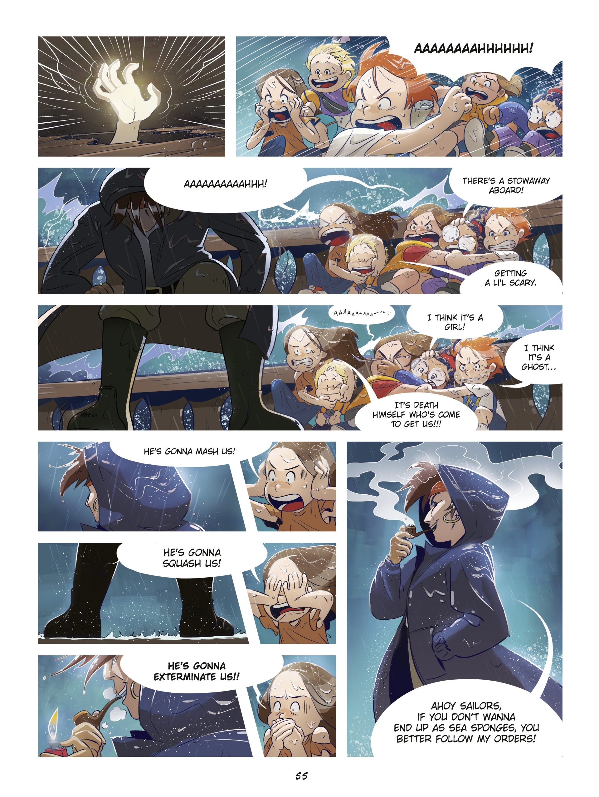 Read online Treasure: The Red Wave comic -  Issue # TPB - 55