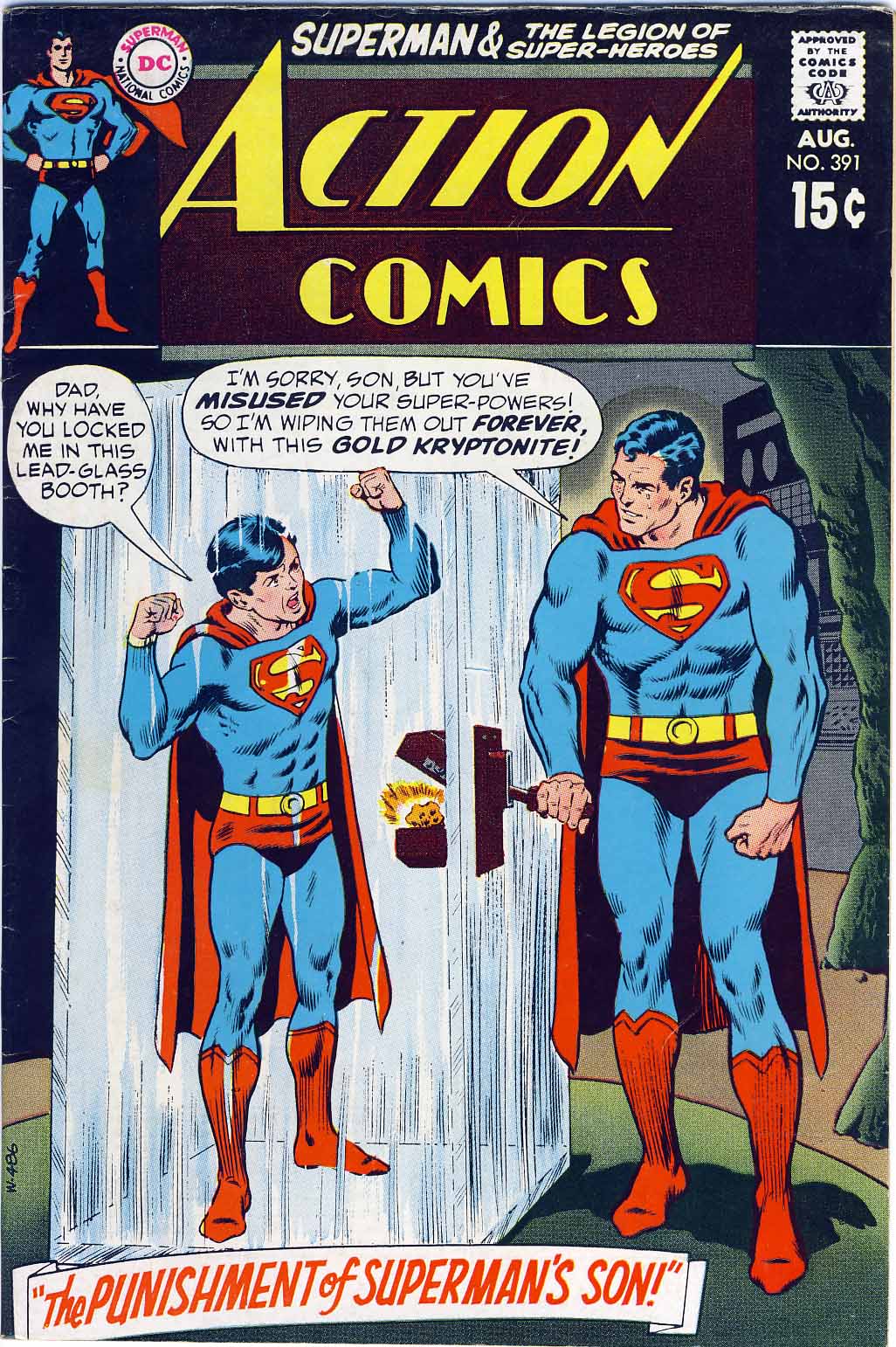 Read online Action Comics (1938) comic -  Issue #391 - 1