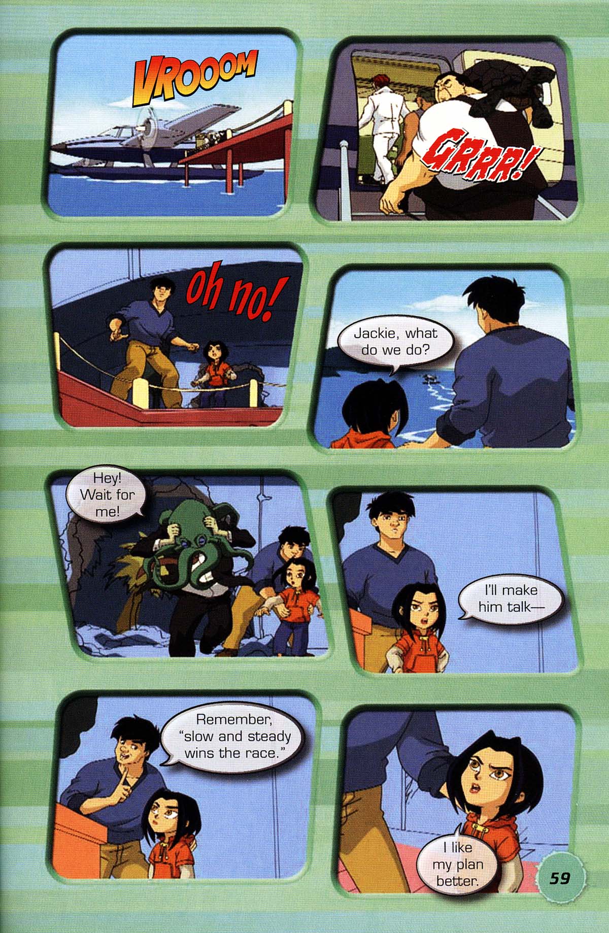 Read online Jackie Chan Adventures comic -  Issue # TPB 3 - 60