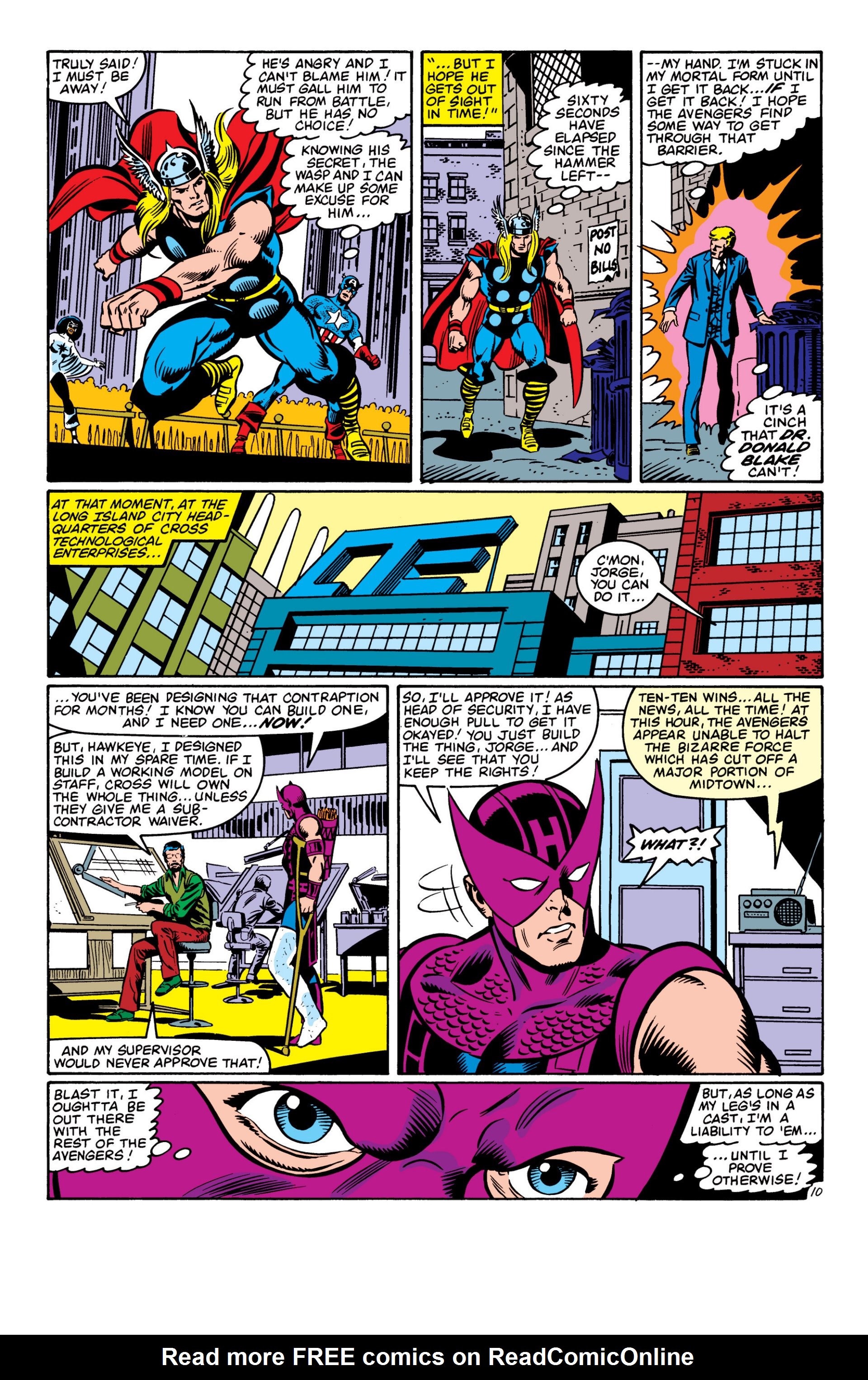 Read online The Avengers (1963) comic -  Issue #233 - 11