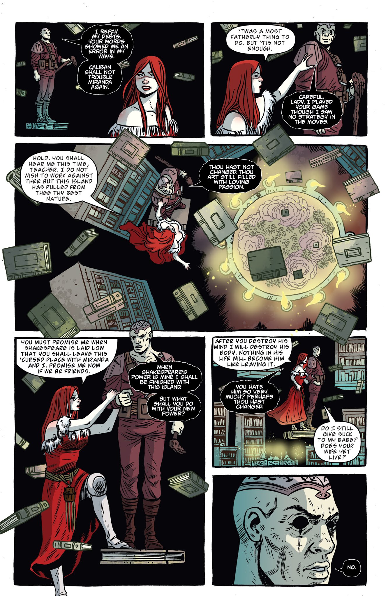 Read online Kill Shakespeare: The Tide of Blood comic -  Issue # TPB - 90