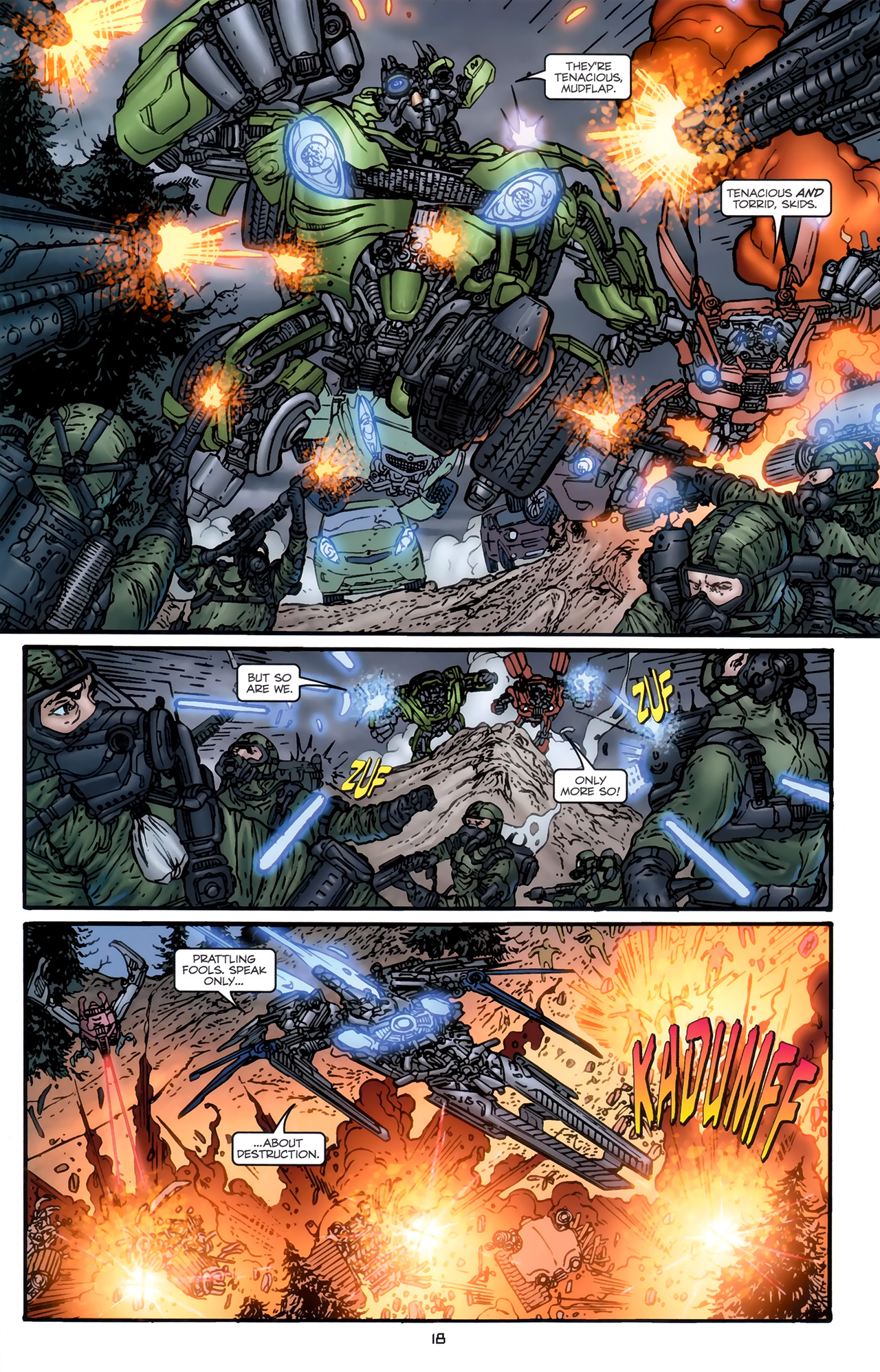 Read online Transformers: Nefarious comic -  Issue #5 - 21