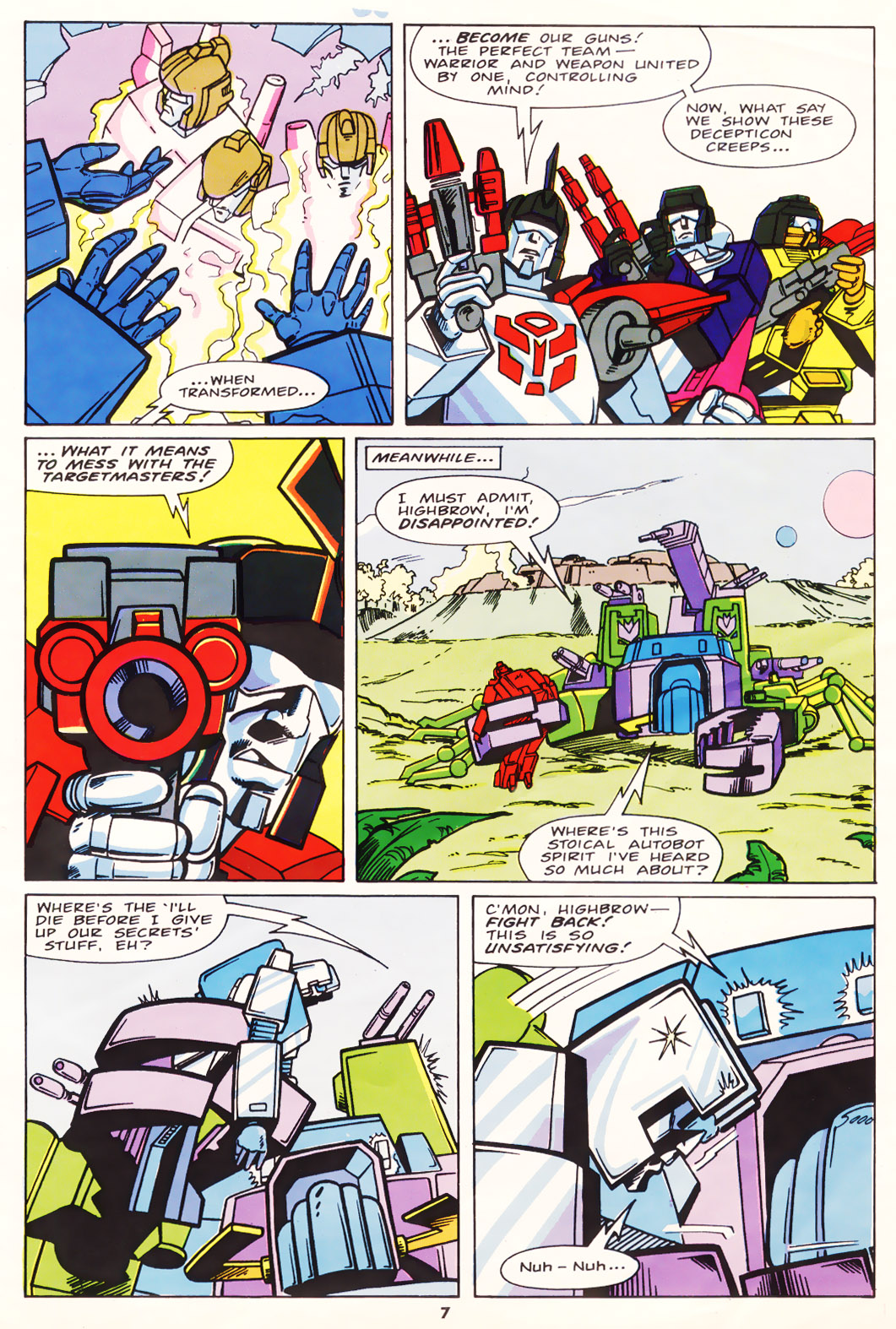 Read online The Transformers (UK) comic -  Issue #257 - 6