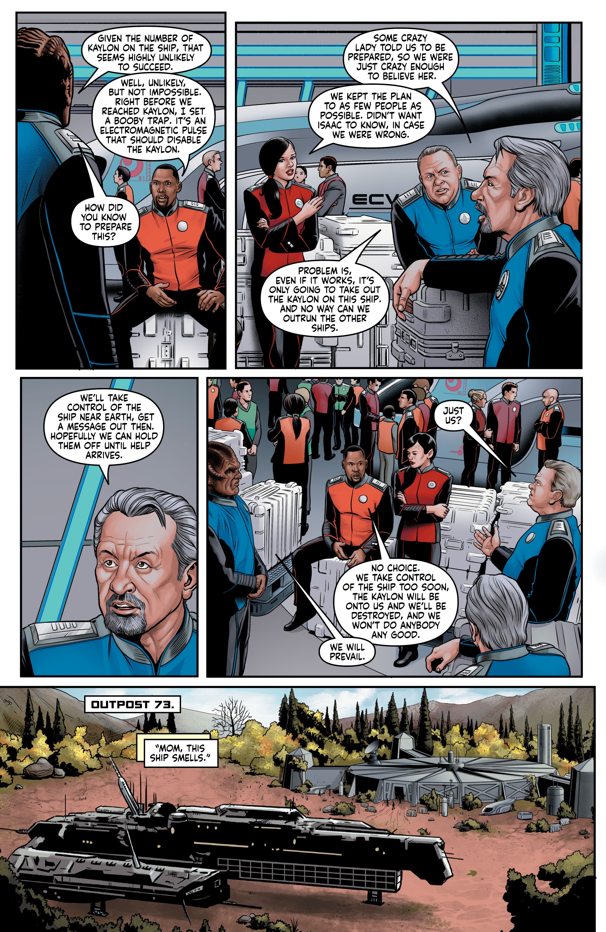 Read online The Orville: Digressions comic -  Issue #2 - 12