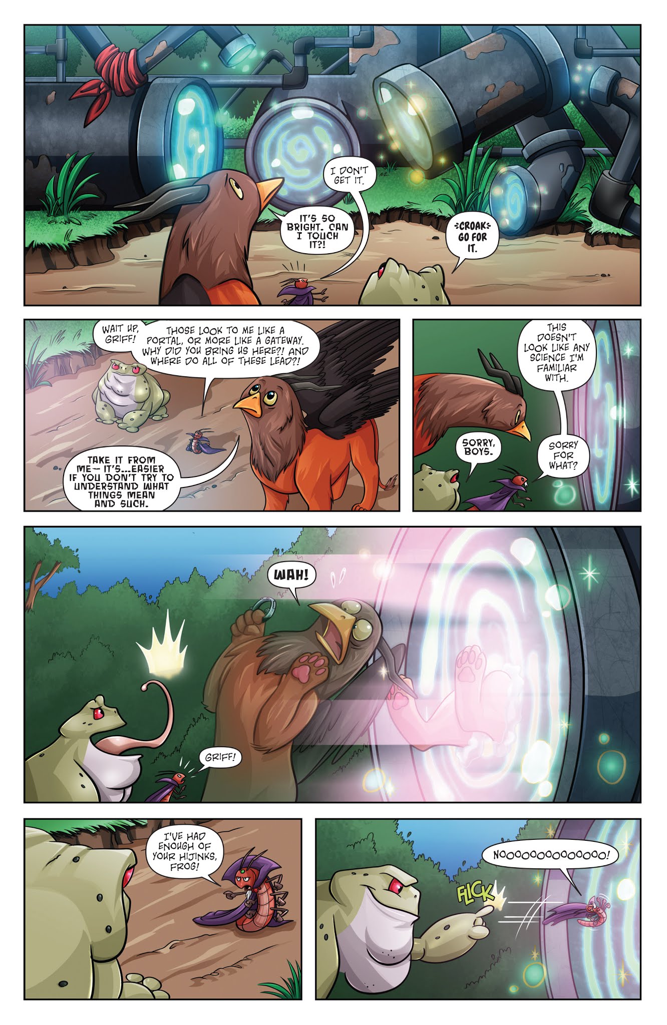 Read online Portal Bound comic -  Issue #3 - 26