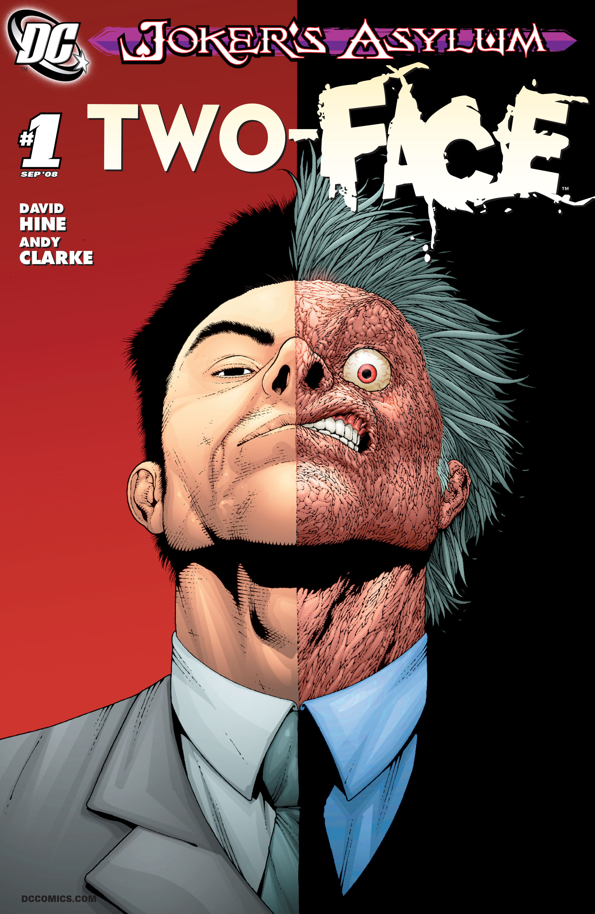 Read online Joker's Asylum: Two-Face comic -  Issue # Full - 1