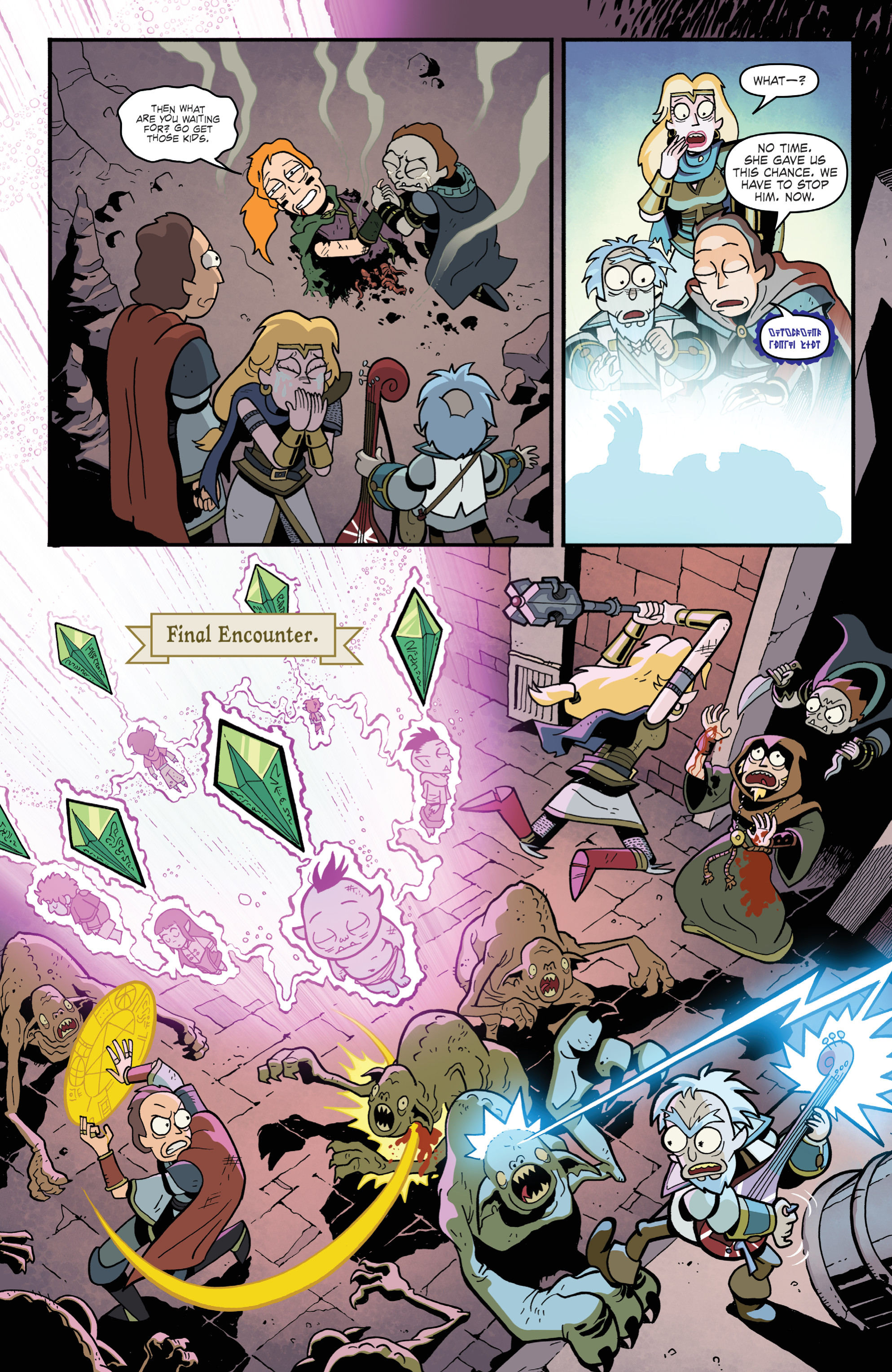 Read online Rick and Morty vs Dungeons & Dragons comic -  Issue # _TPB - 99