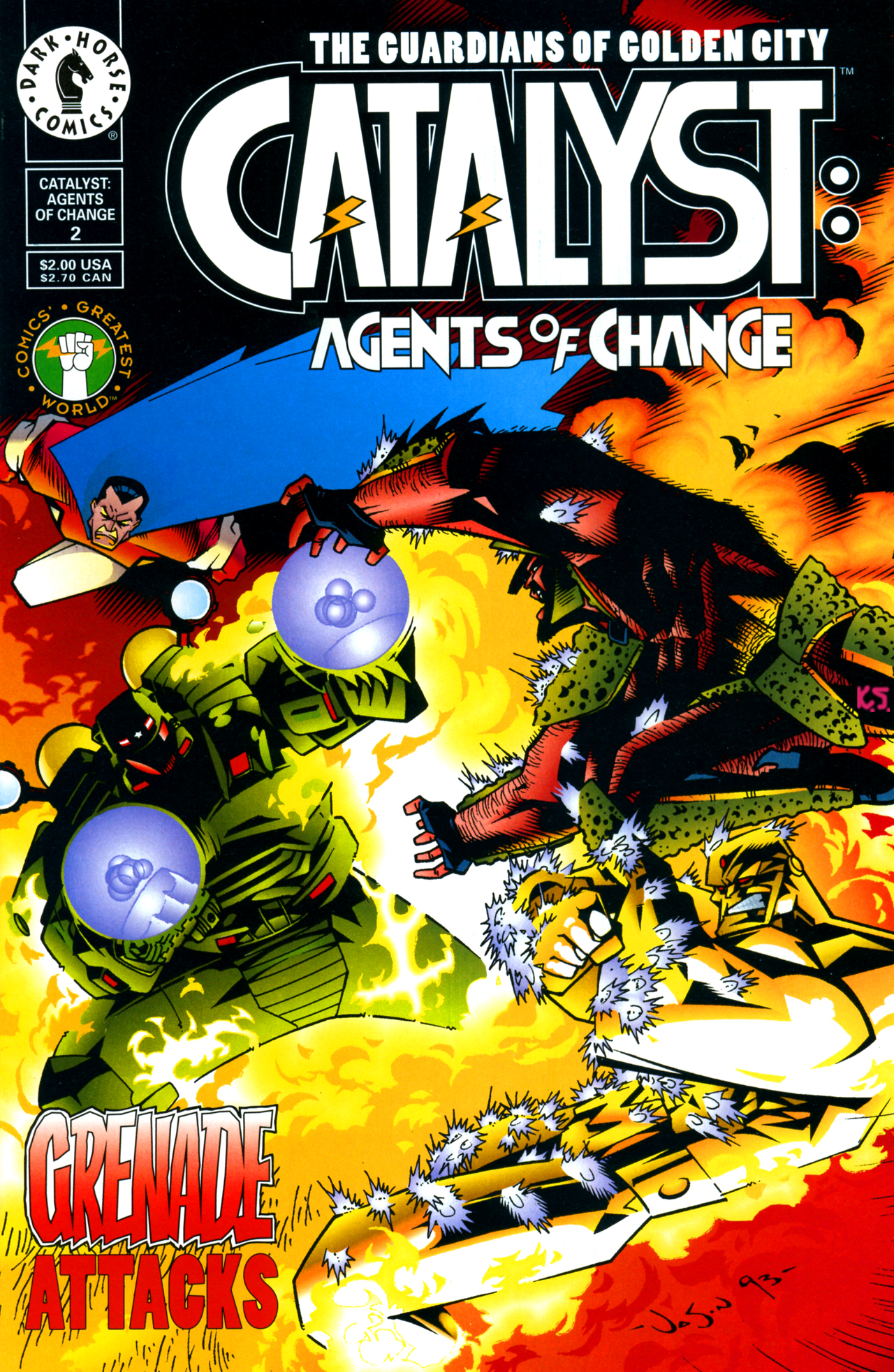 Read online Catalyst: Agents of Change comic -  Issue #2 - 1