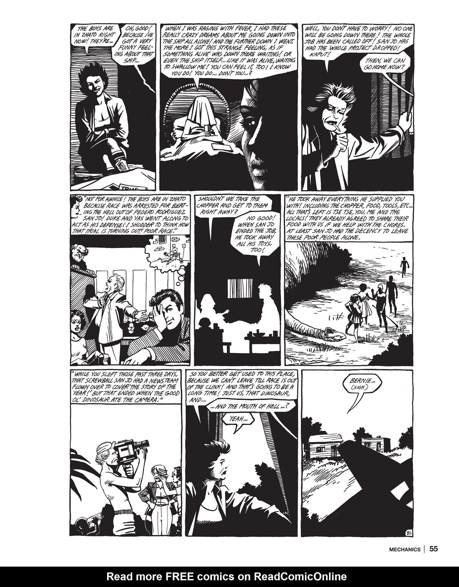 Read online Maggie the Mechanic: The Love & Rockets Library - Locas comic -  Issue # TPB (Part 1) - 55