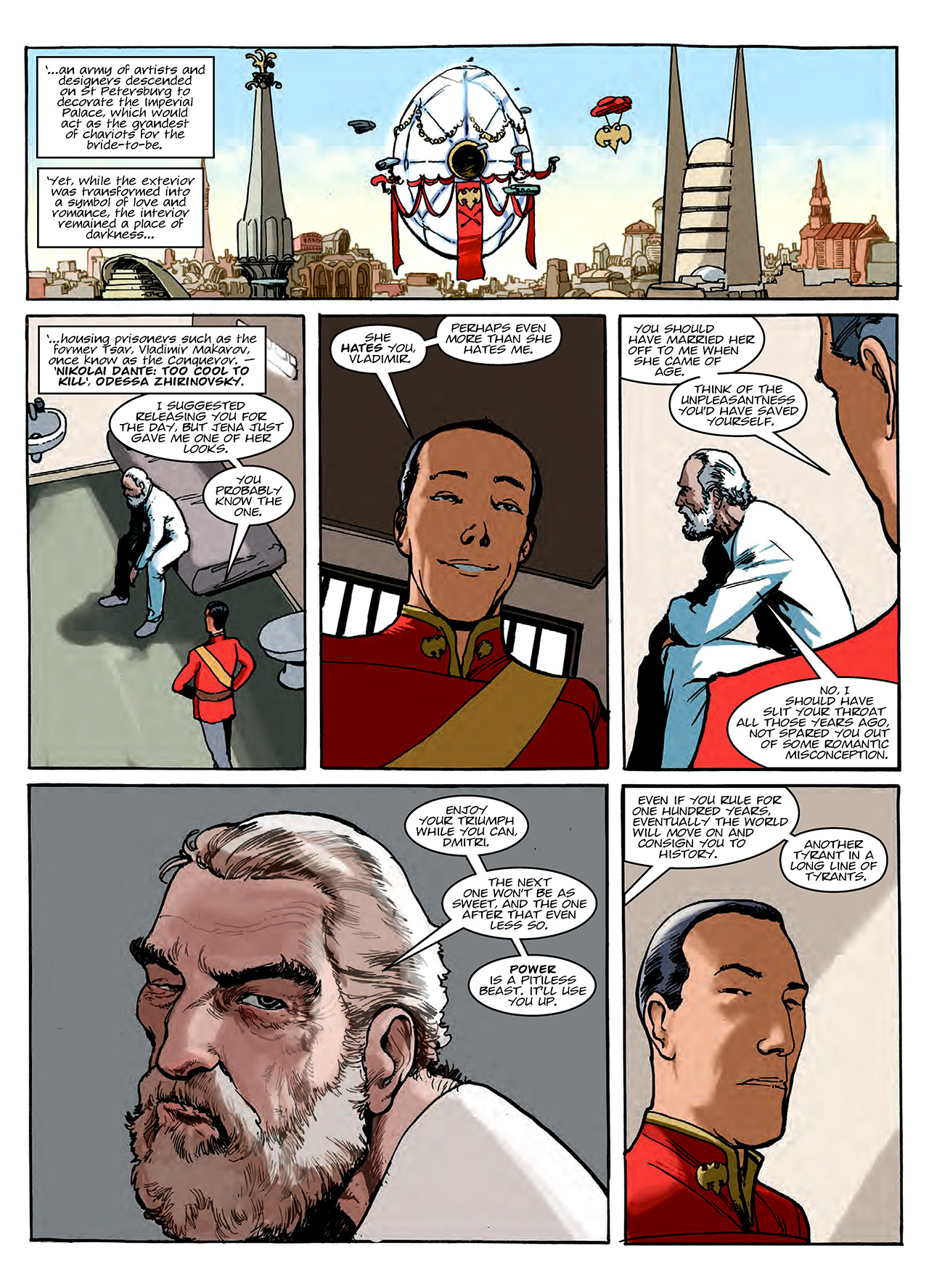 Read online Nikolai Dante comic -  Issue # TPB 11 - 62