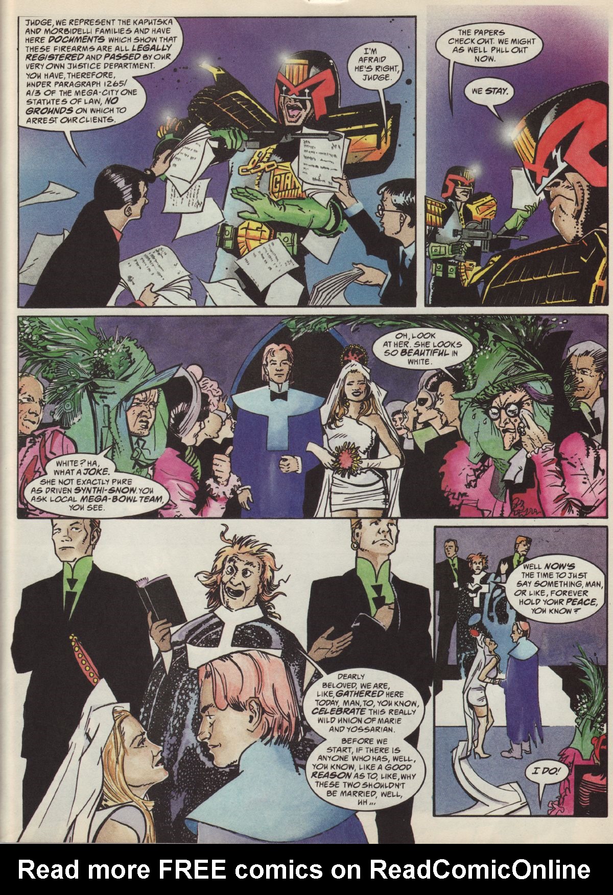 Read online Judge Dredd Megazine (vol. 3) comic -  Issue #1 - 7