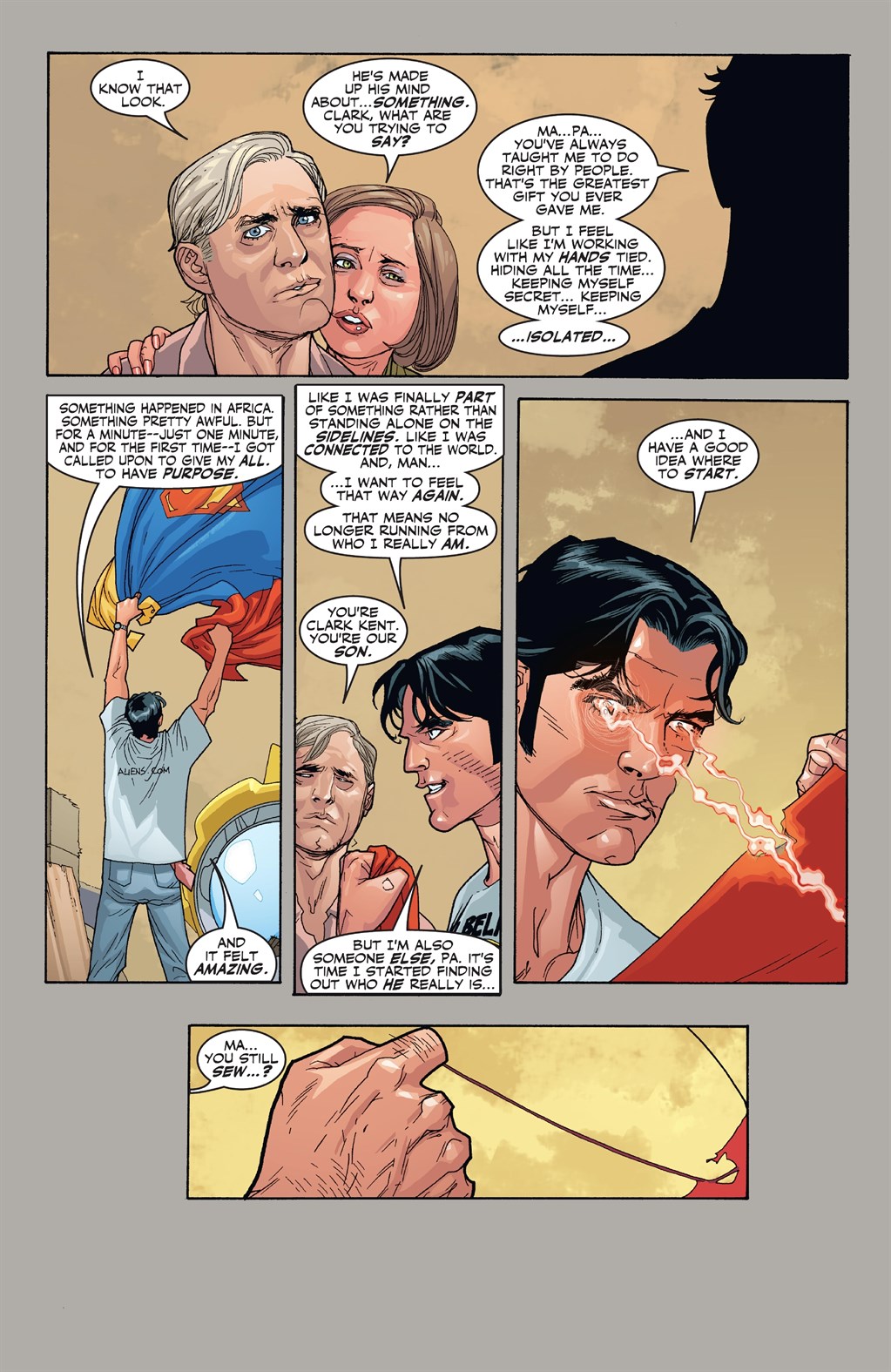 Read online Superman: Birthright (2003) comic -  Issue # _Deluxe Edition (Part 1) - 67