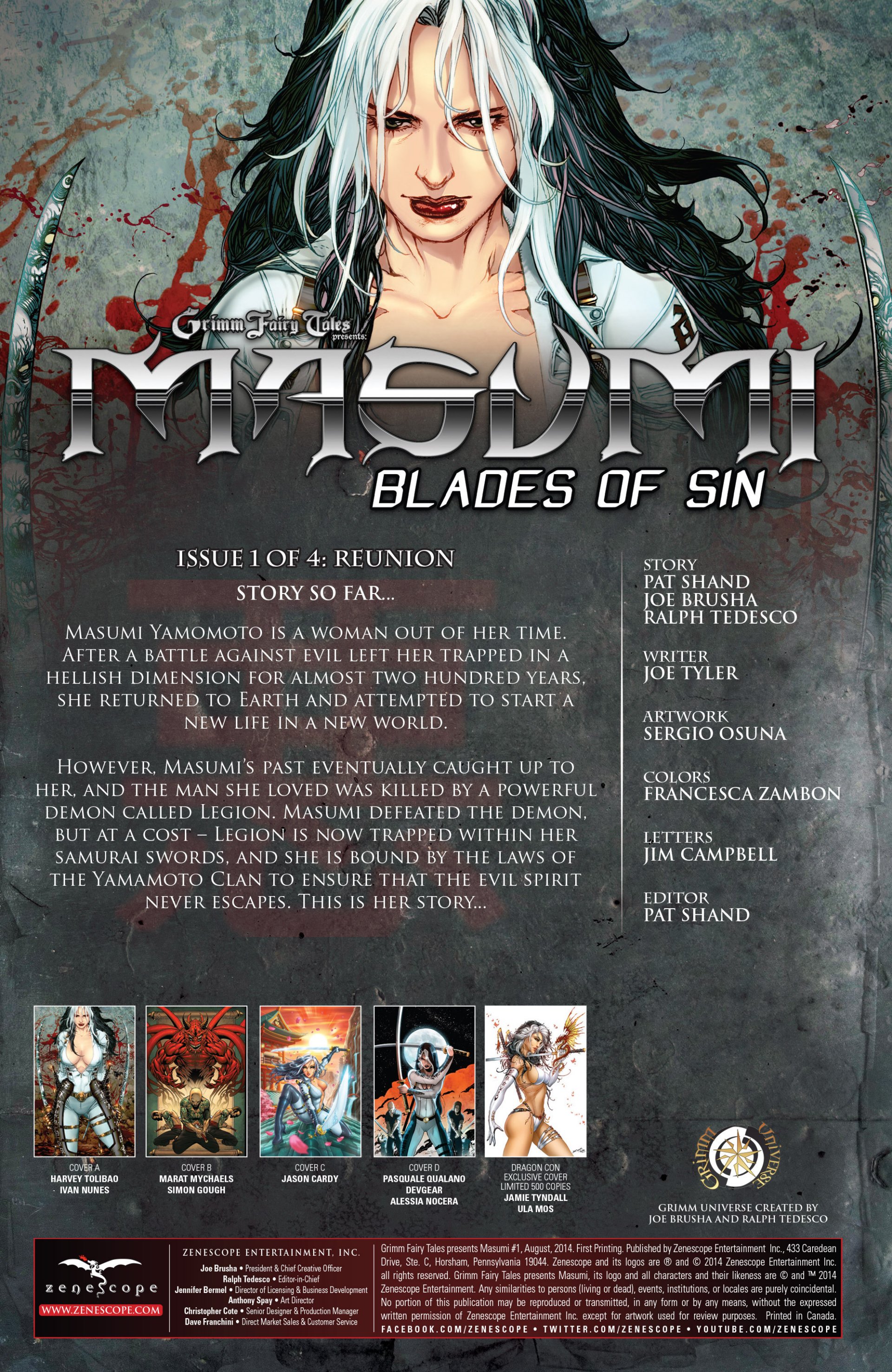 Read online Grimm Fairy Tales presents Masumi comic -  Issue #1 - 3