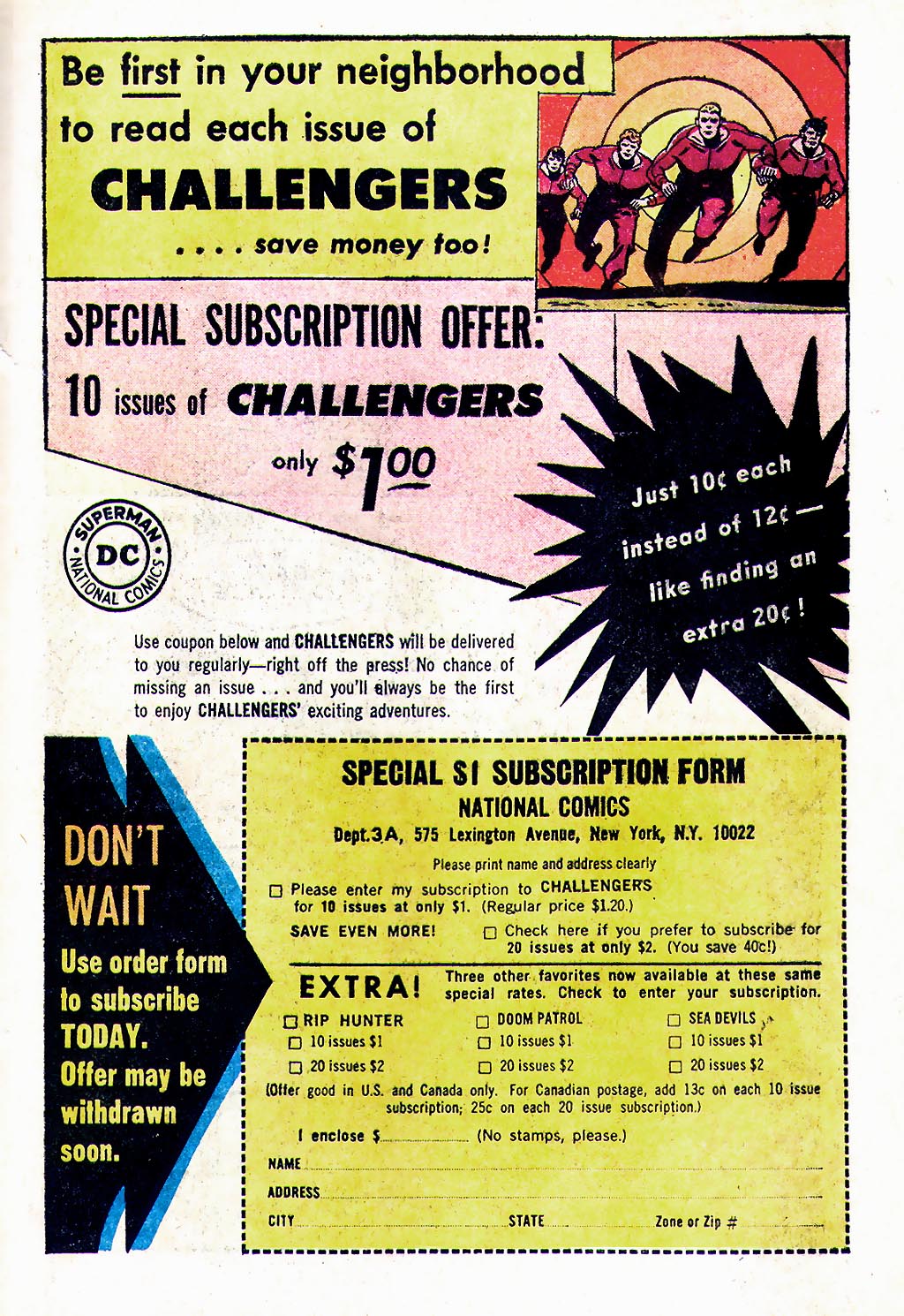Read online Challengers of the Unknown (1958) comic -  Issue #38 - 19