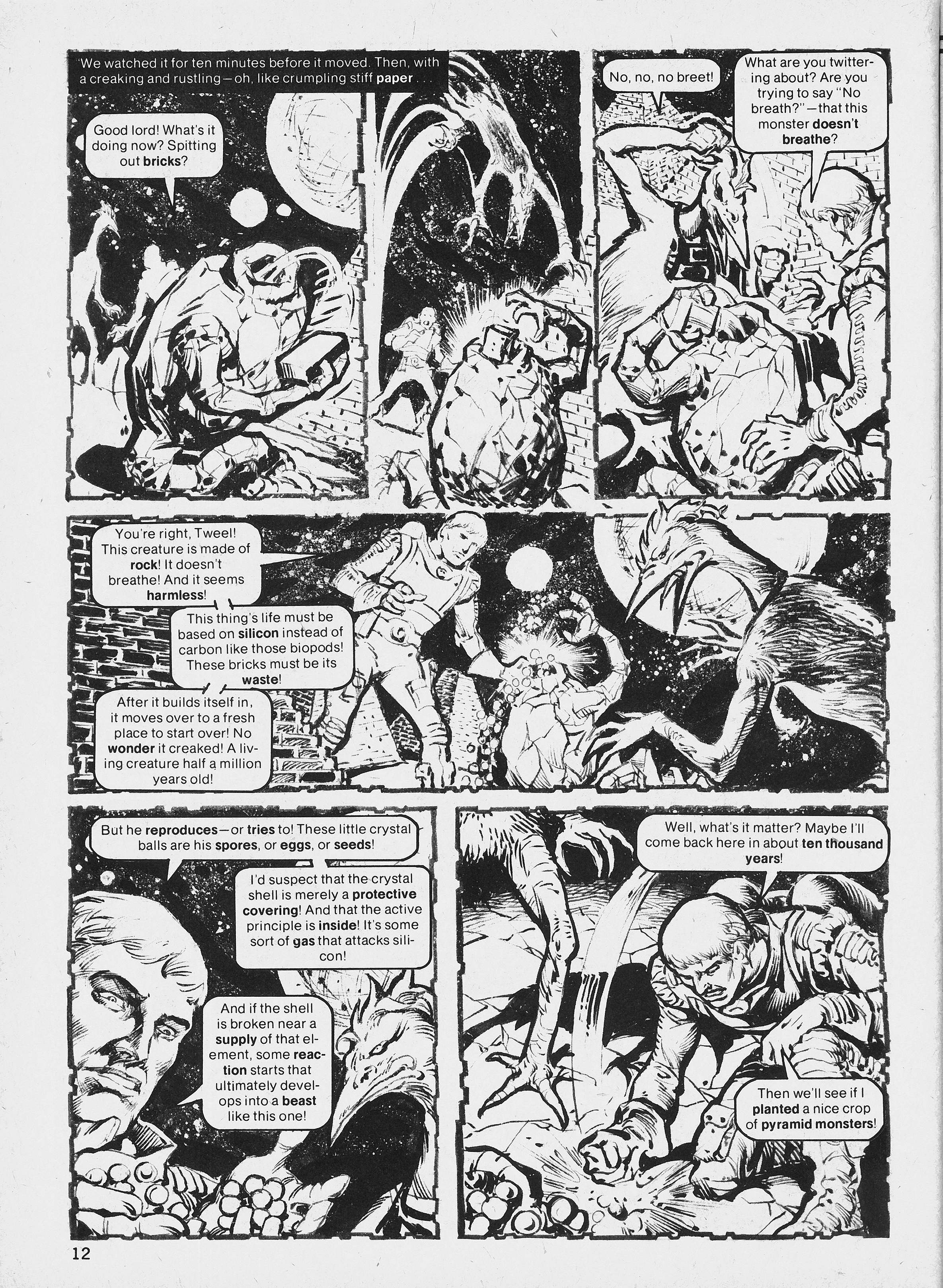 Read online Unknown Worlds of Science Fiction Giant Size Special comic -  Issue # Full - 12