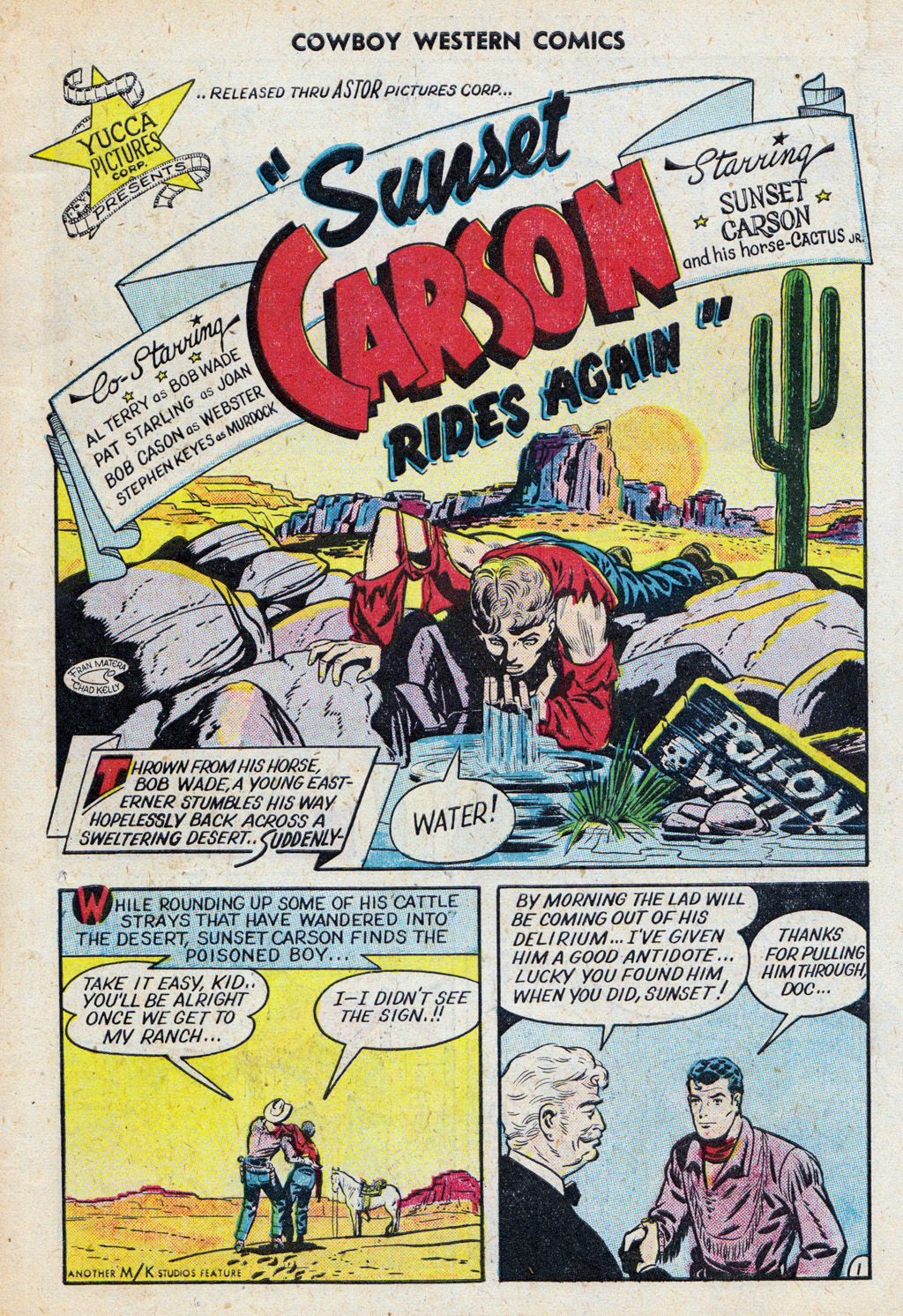 Read online Cowboy Western Comics (1948) comic -  Issue #27 - 3