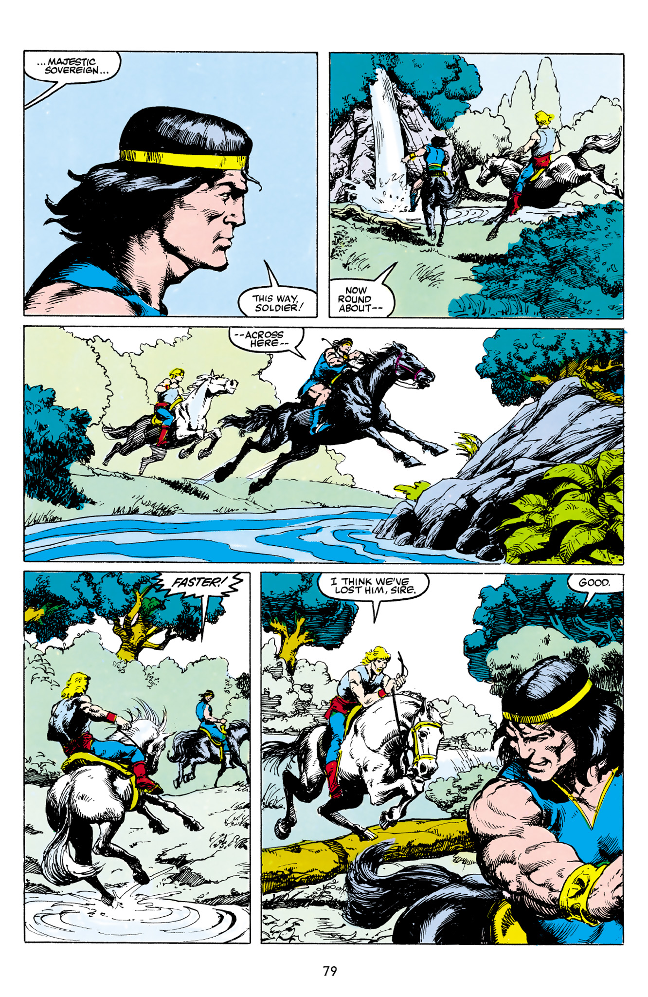 Read online The Chronicles of King Conan comic -  Issue # TPB 6 (Part 1) - 79