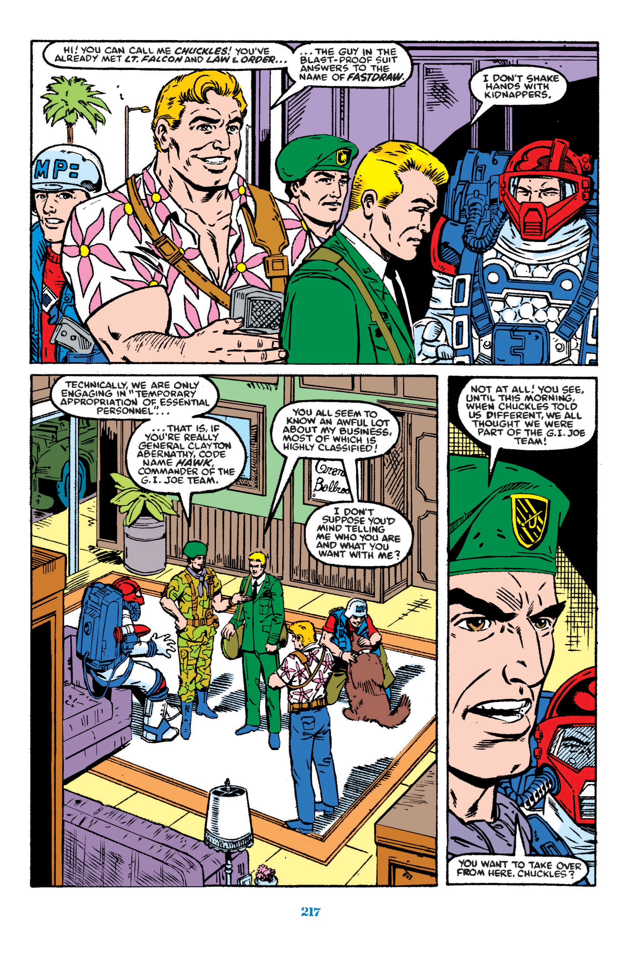 Read online Classic G.I. Joe comic -  Issue # TPB 6 (Part 2) - 119