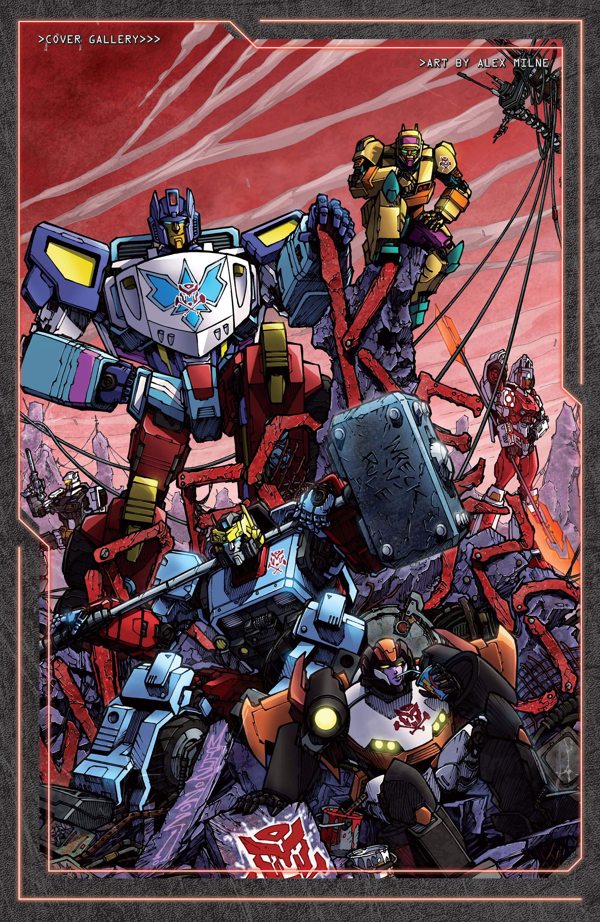 Read online Transformers: Wreckers-Tread and Circuits comic -  Issue #2 - 26