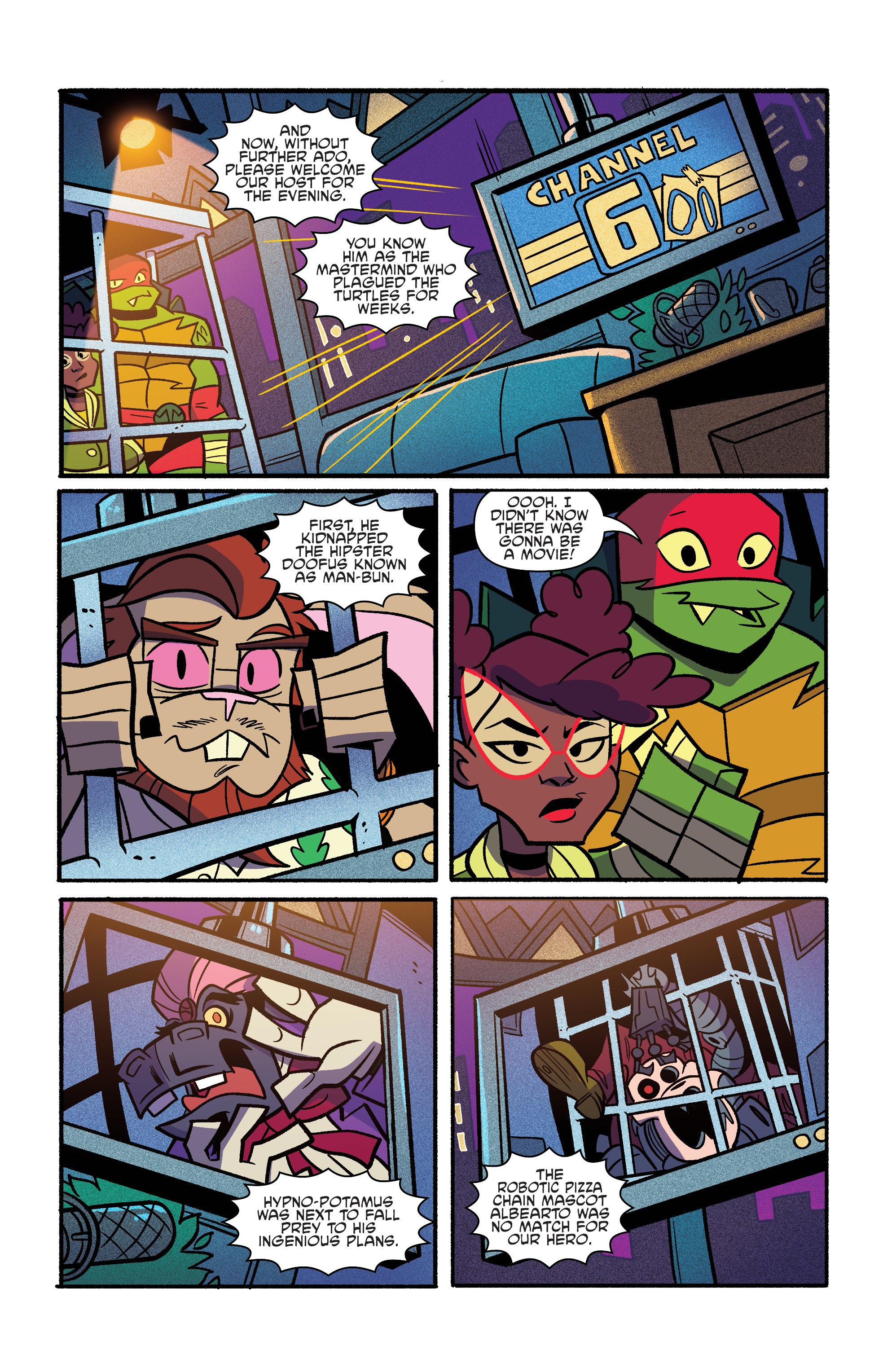 Read online Rise of the Teenage Mutant Ninja Turtles comic -  Issue #5 - 5